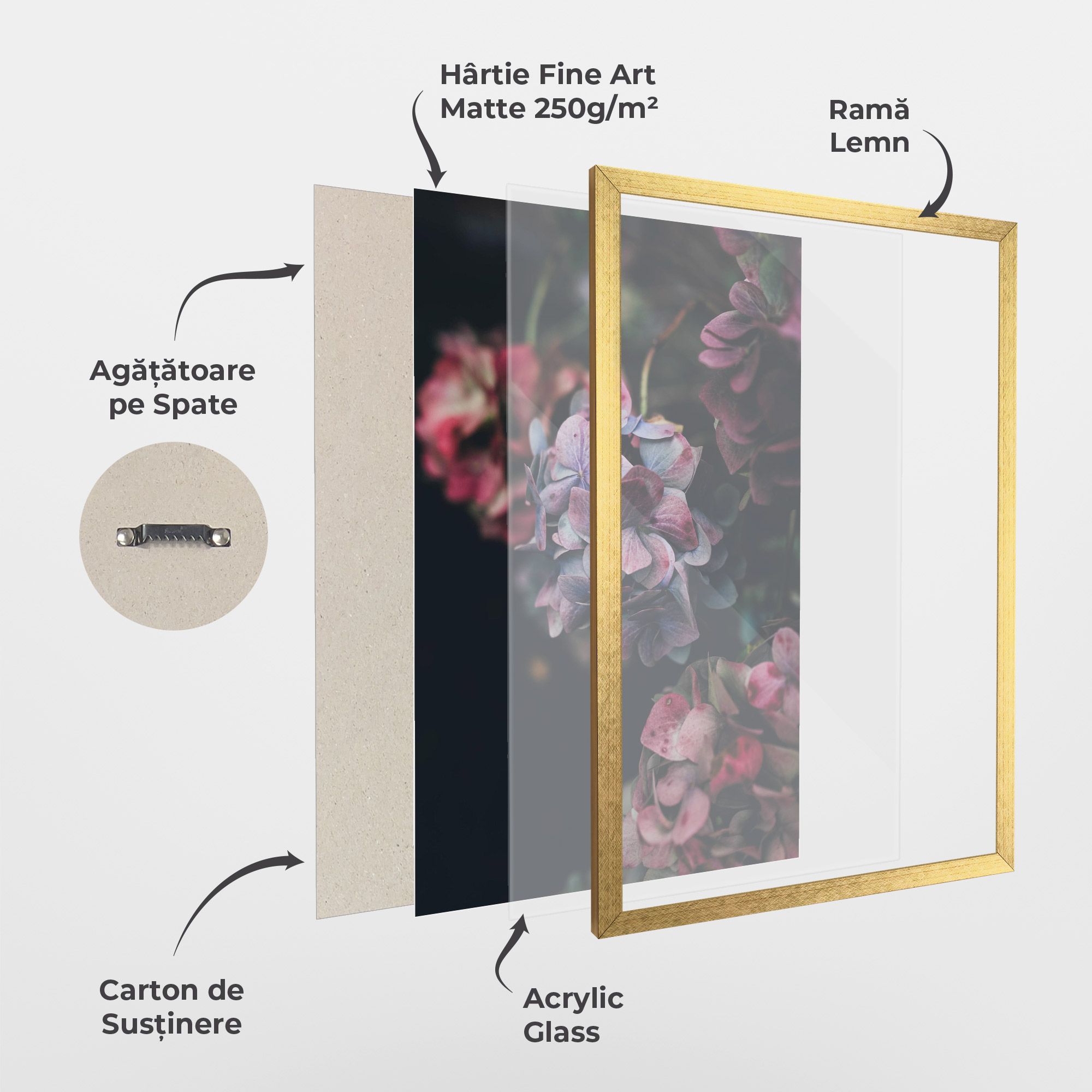 Red Pink Flower mockup 1