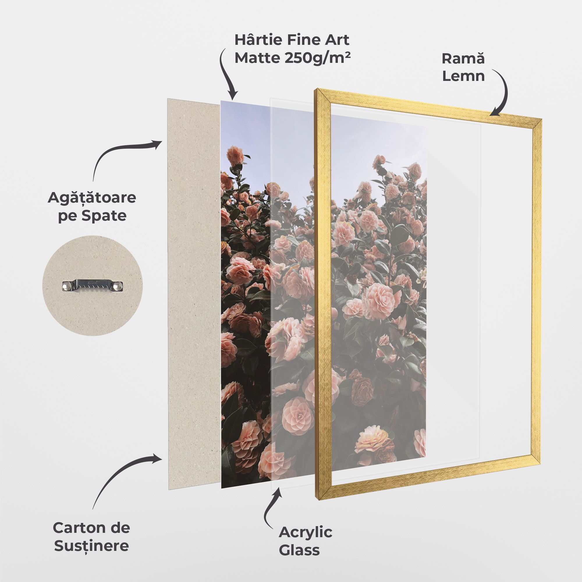 Rose Wild Wall mockup 1