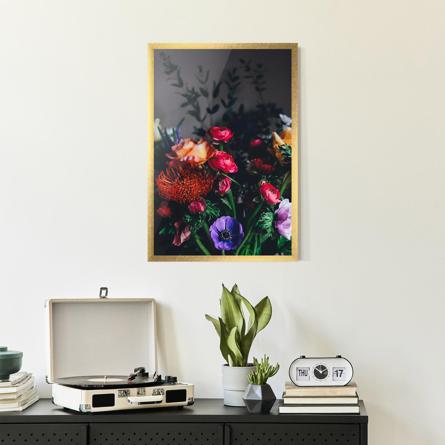 Poster Înrămat Flower Garden mockup 2