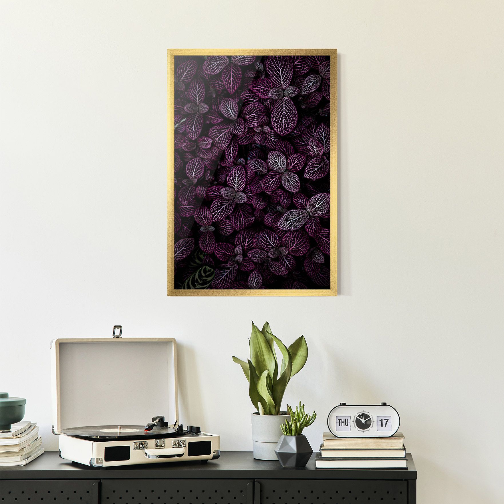 Purple Leaves mockup 2