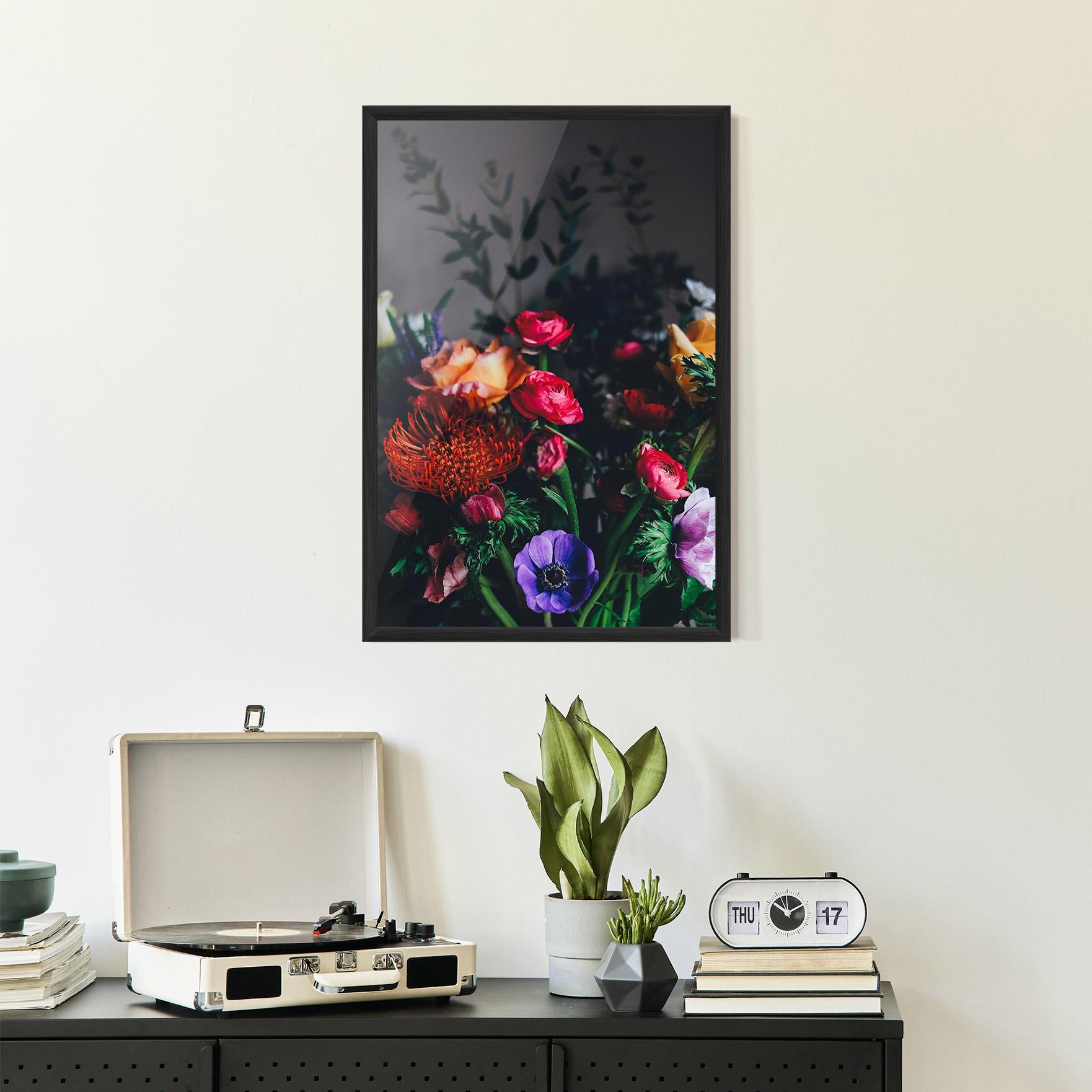 Poster Înrămat Flower Garden mockup 2