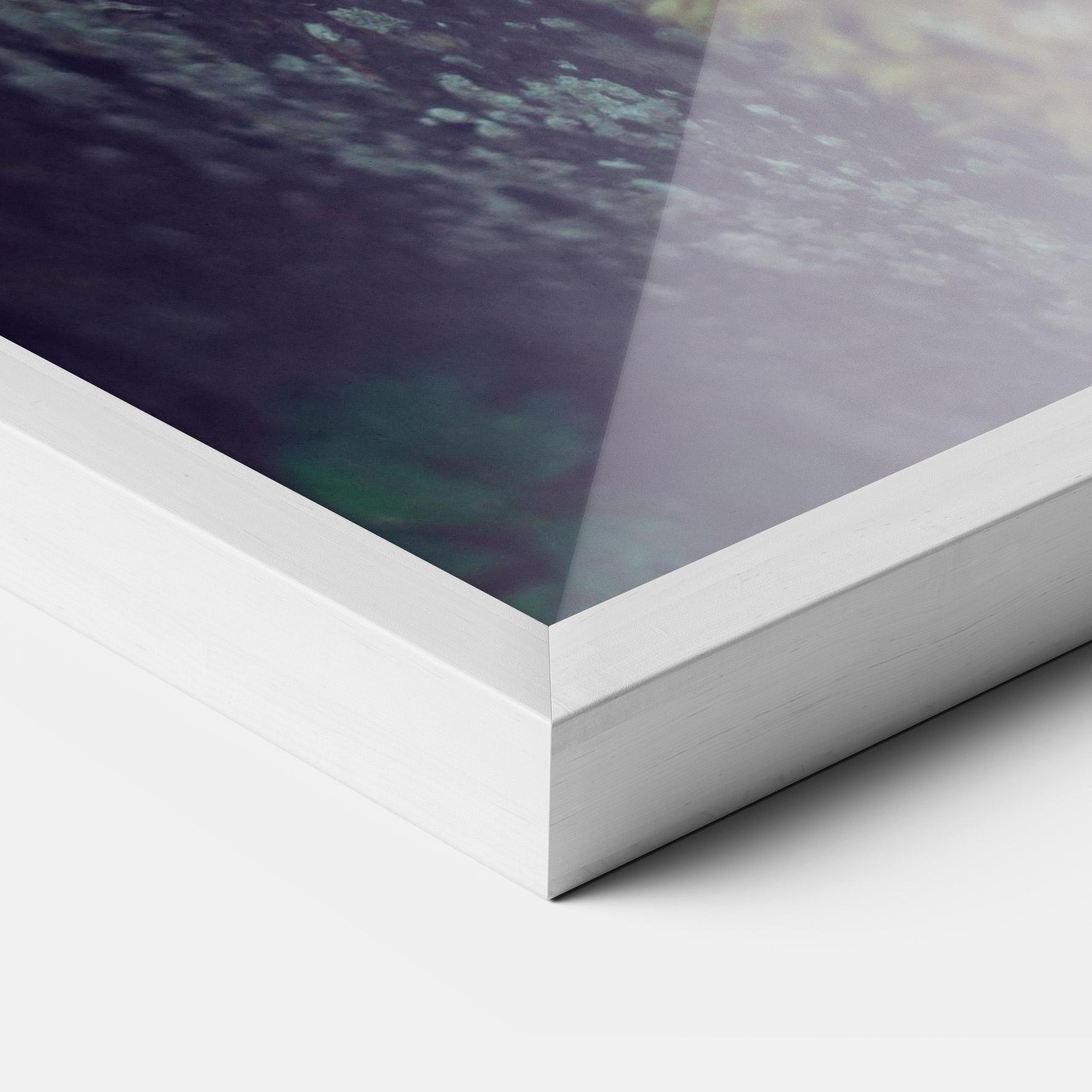 Poster Înrămat Small Pink Flowers mockup 3