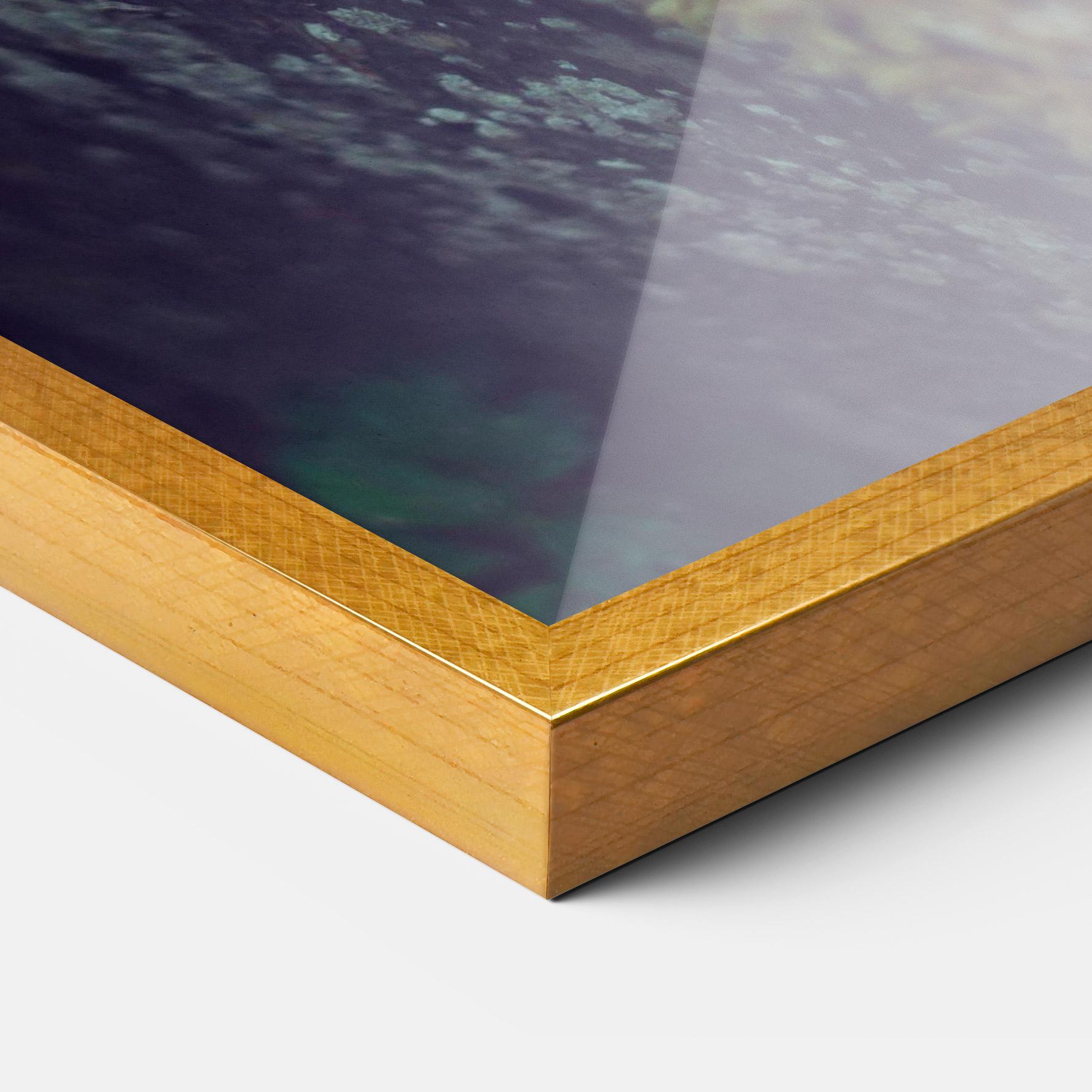 Poster Înrămat Small Pink Flowers mockup 3