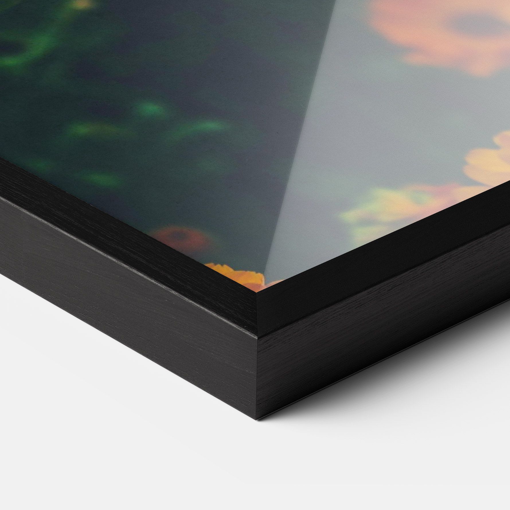 Garden Orange Flowers mockup 3