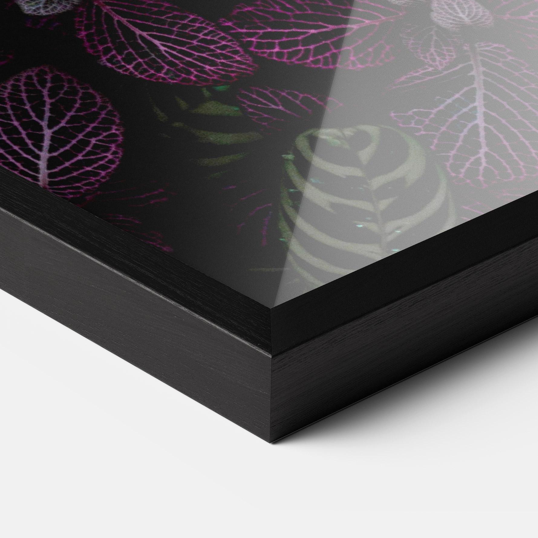 Poster Înrămat Purple Leaves mockup 3