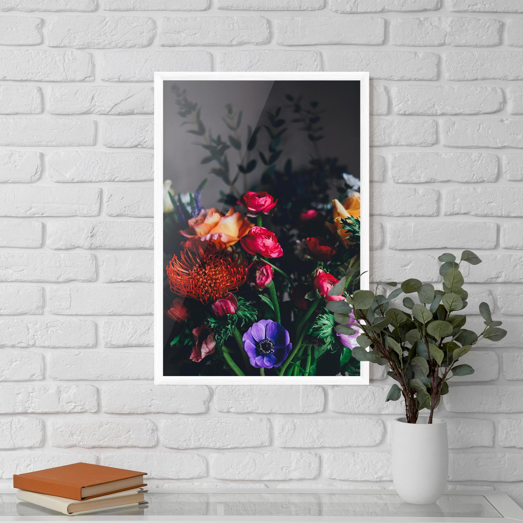 Poster Înrămat Flower Garden mockup 5