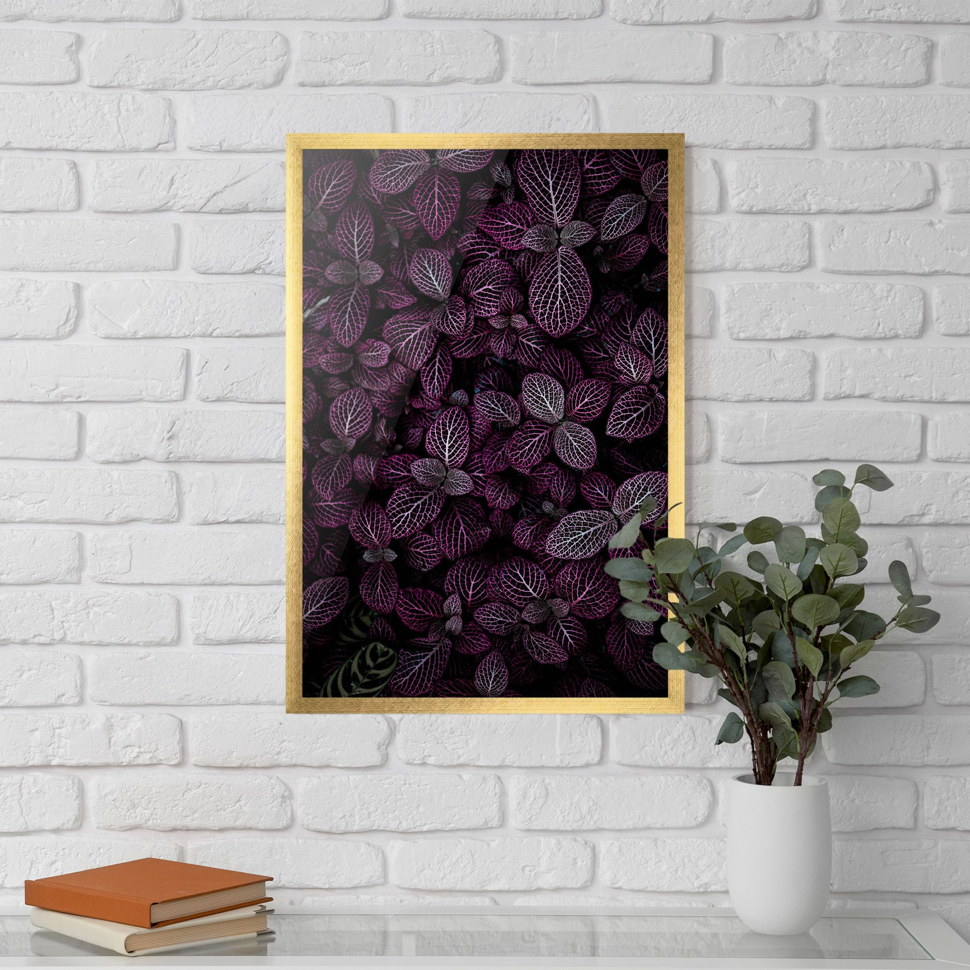 Purple Leaves mockup 5