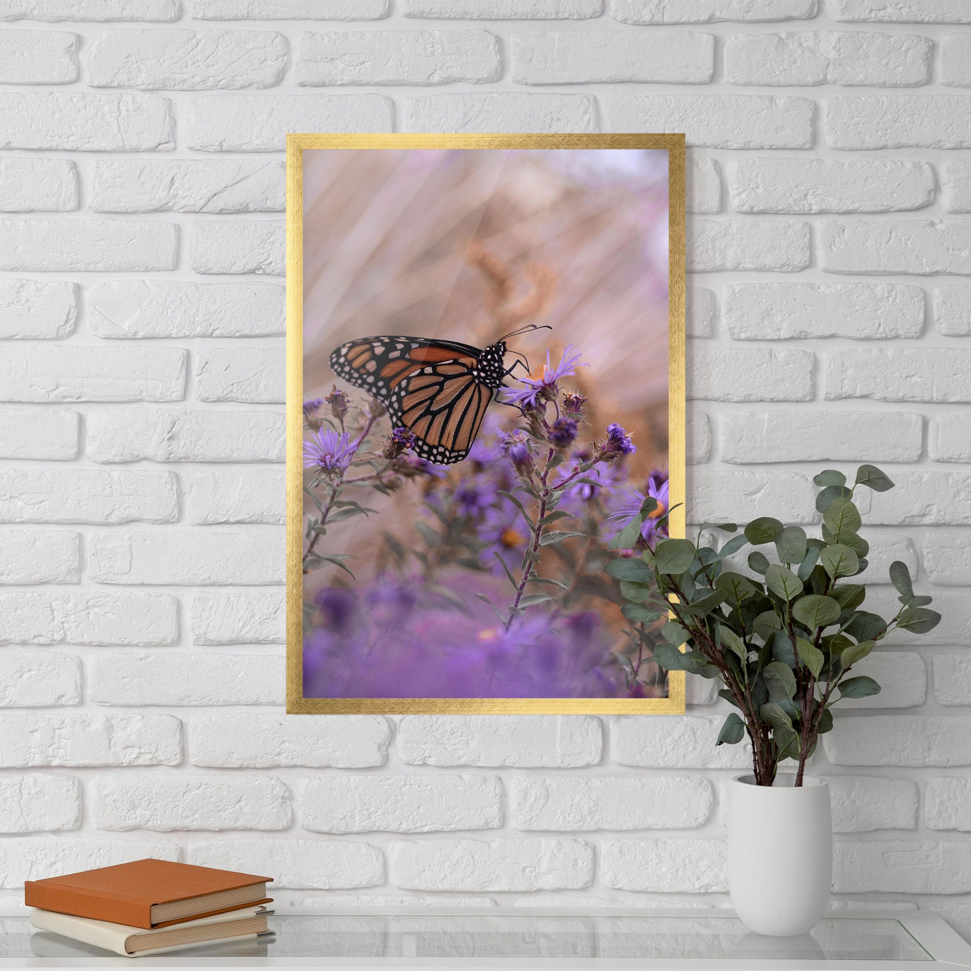 Wild Plant Butterfly mockup 5