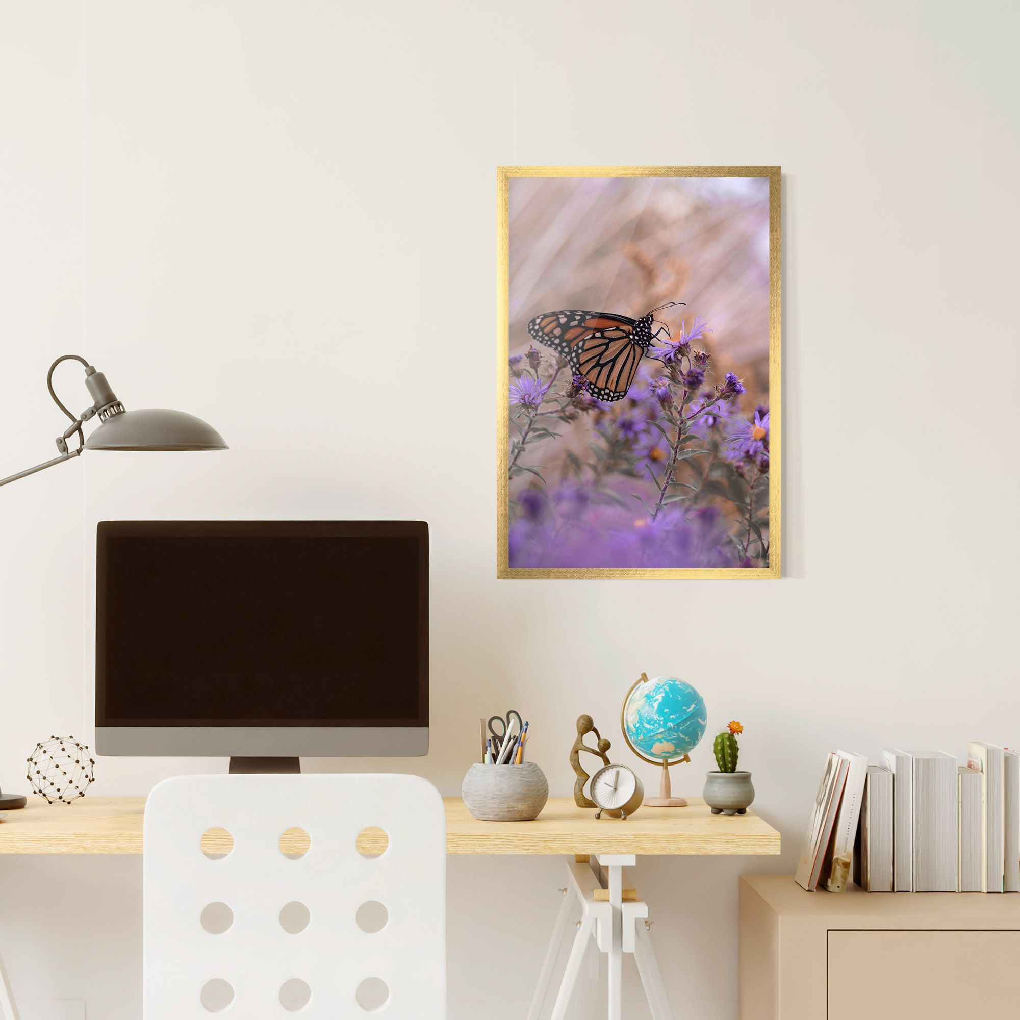Wild Plant Butterfly mockup 6
