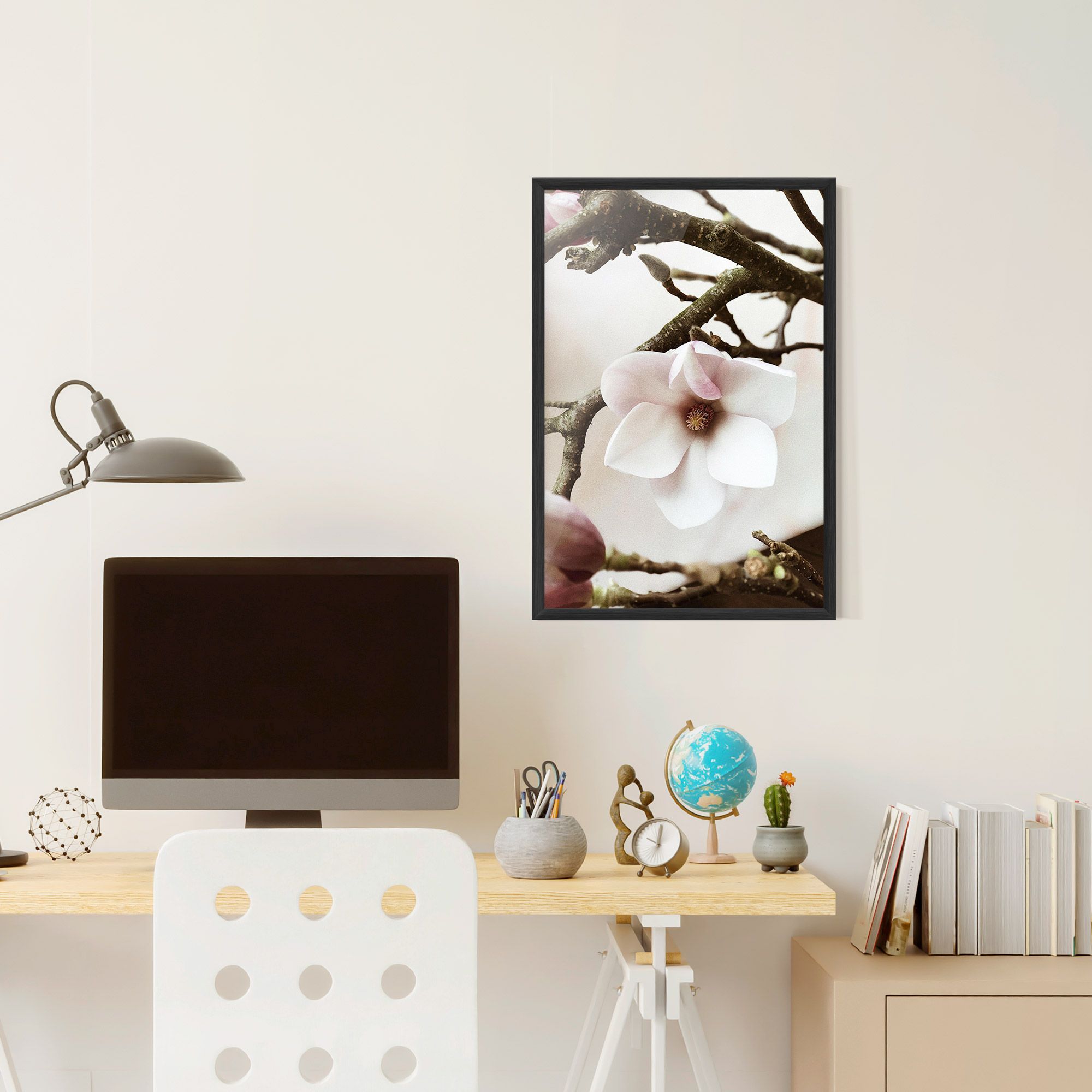White Flower Tree mockup 6