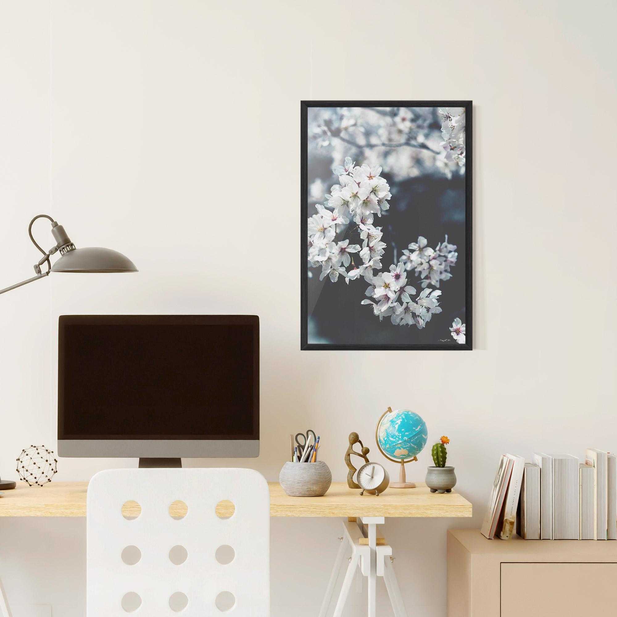 Poster Înrămat White Tree mockup 6