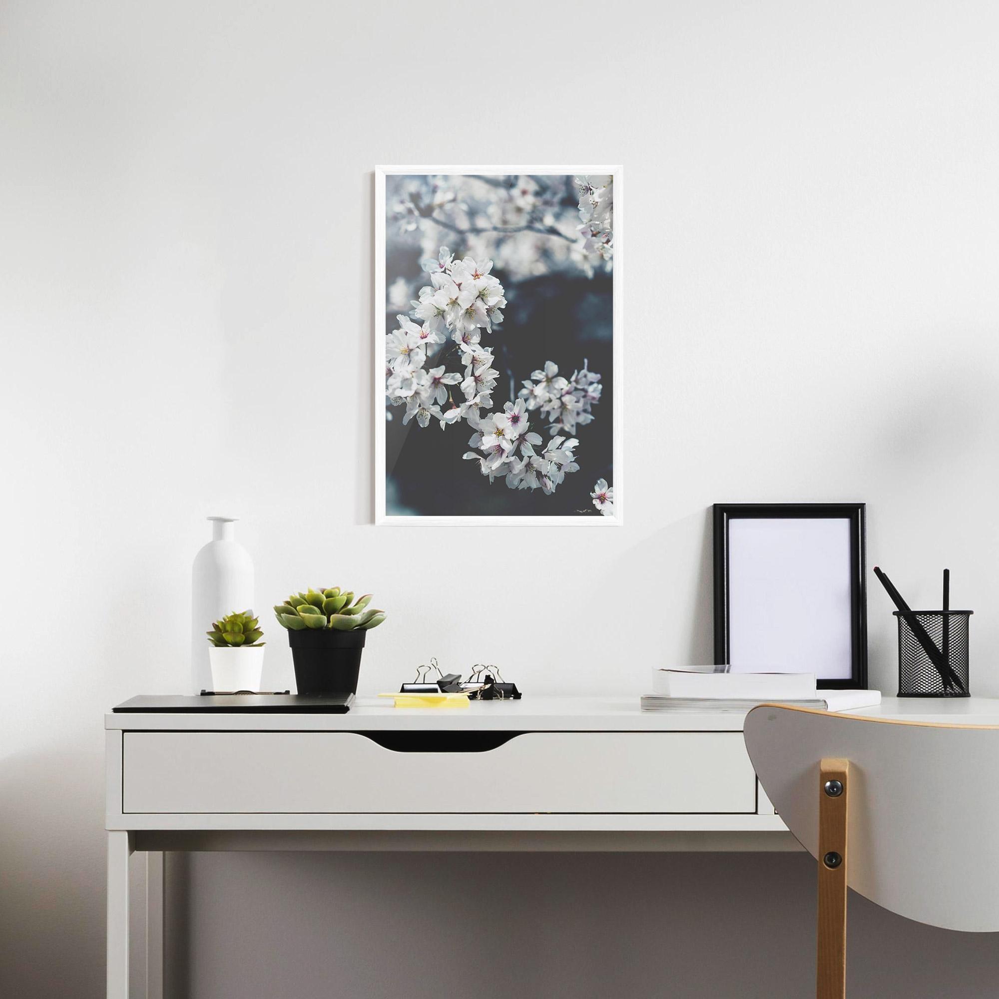 Poster Înrămat White Tree mockup 7
