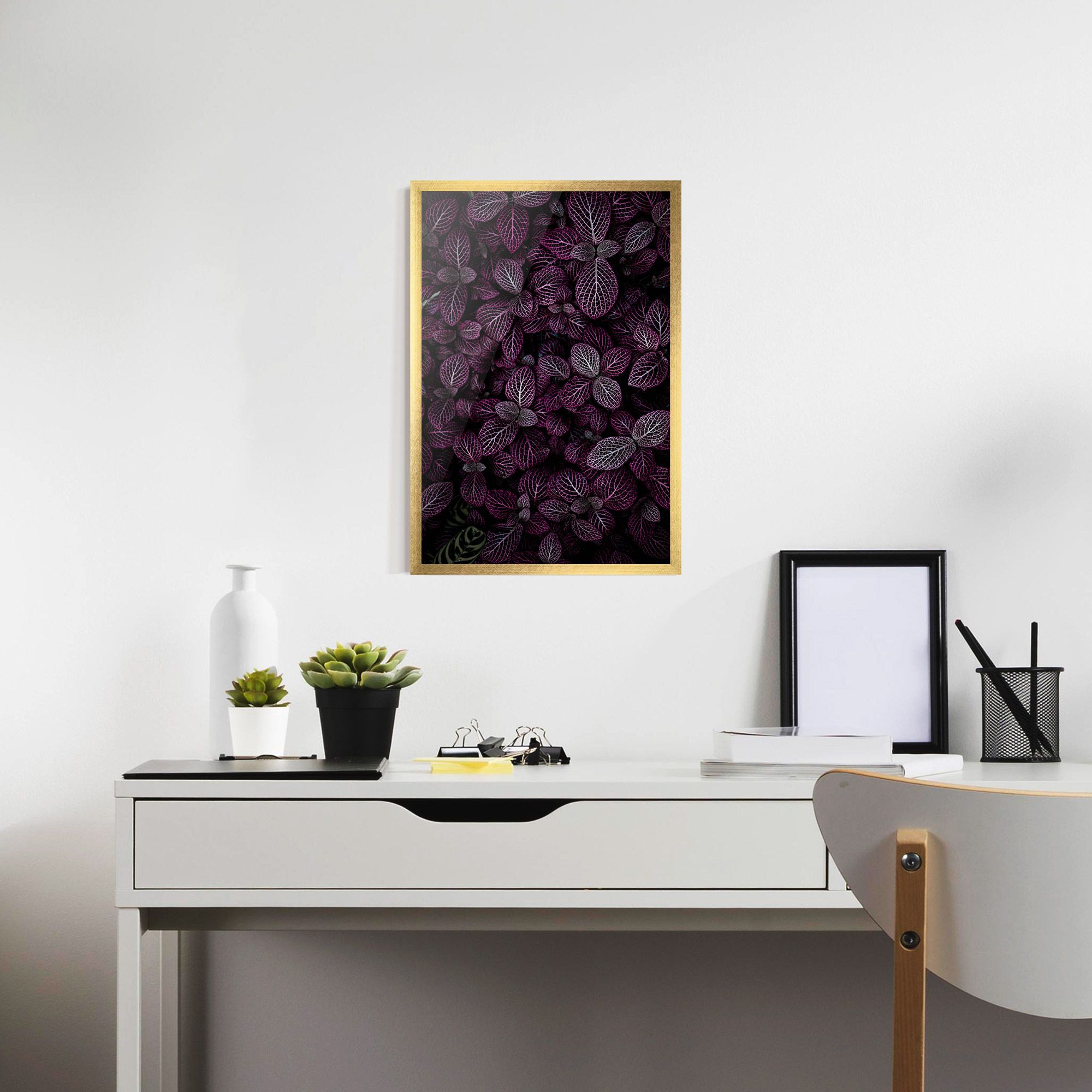 Purple Leaves mockup 7