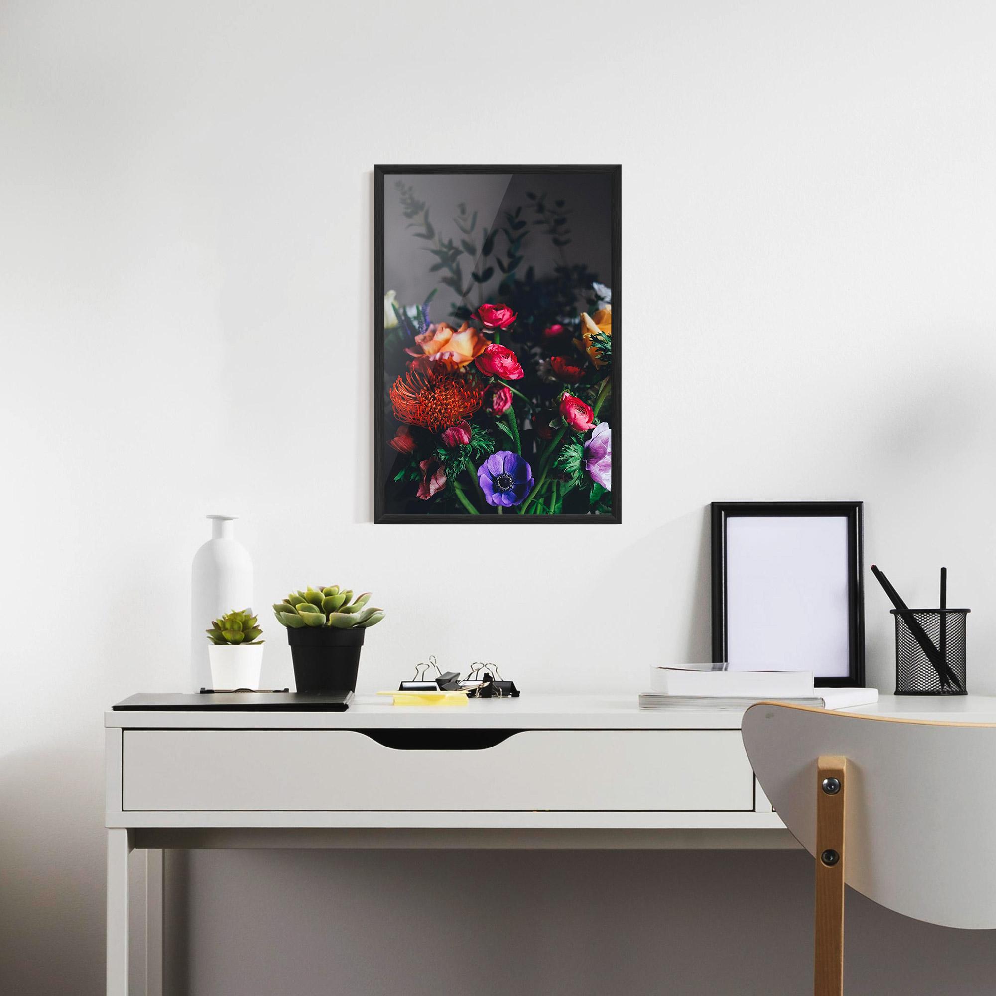 Poster Înrămat Flower Garden mockup 7