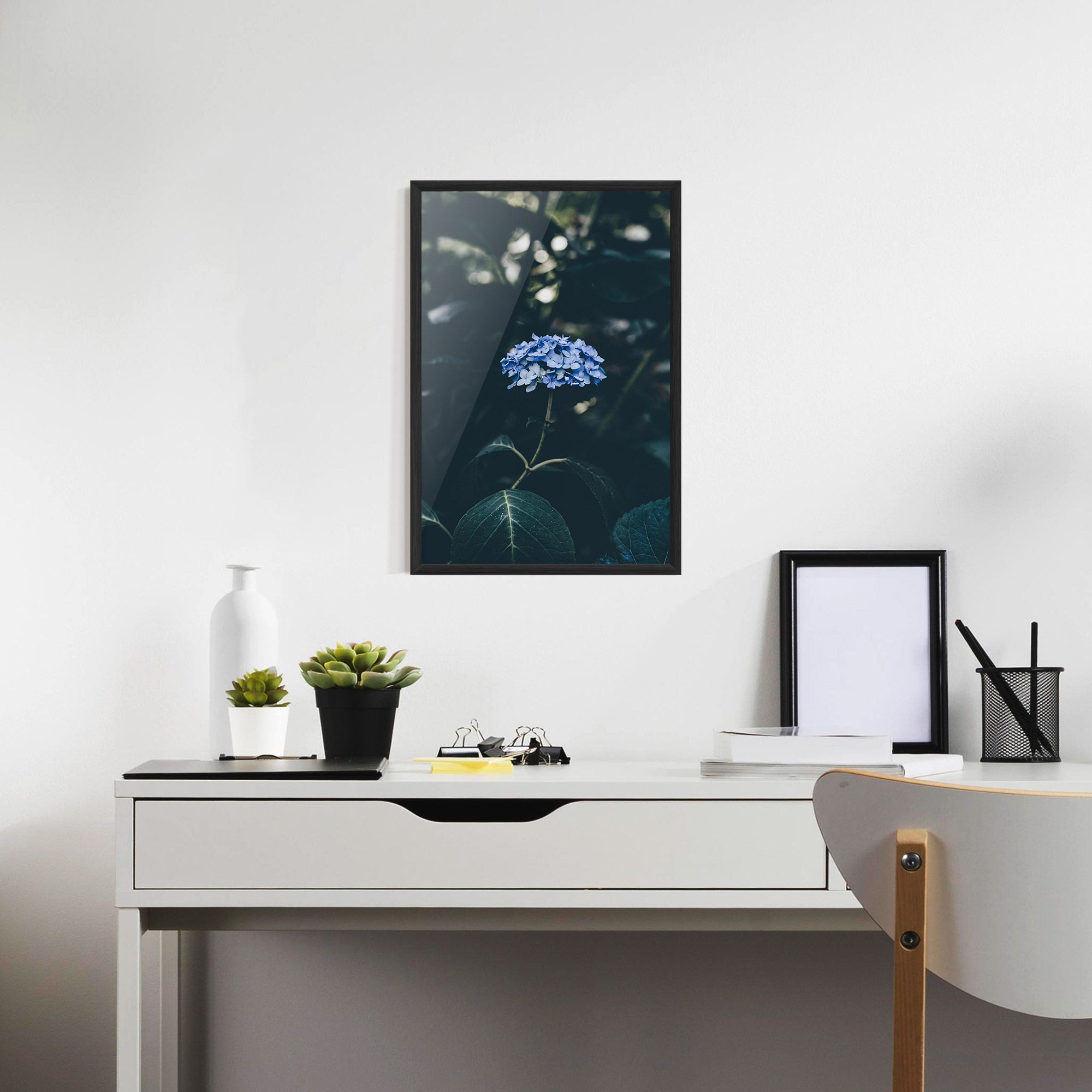 Forest Blue Flower mockup 7