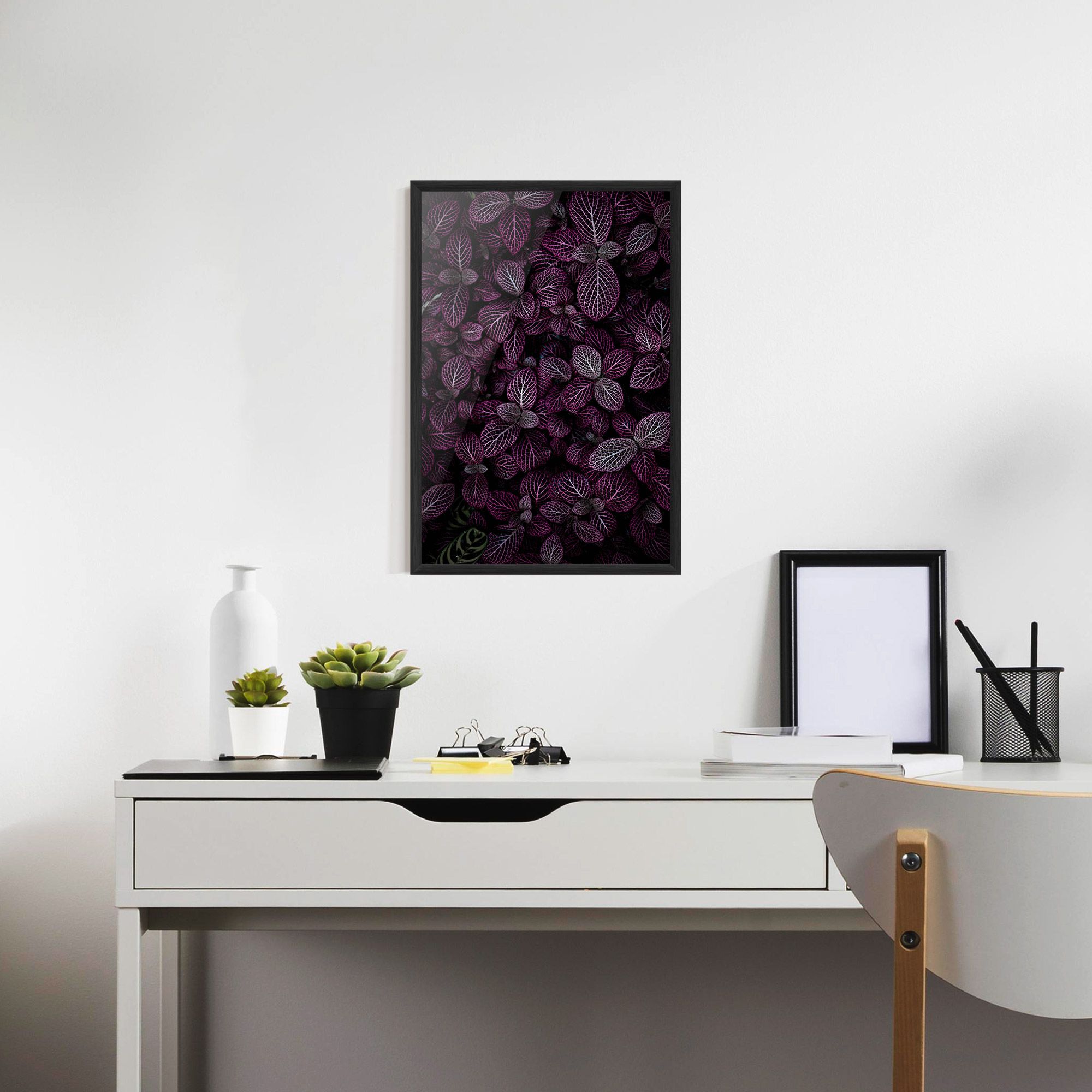 Purple Leaves mockup 7