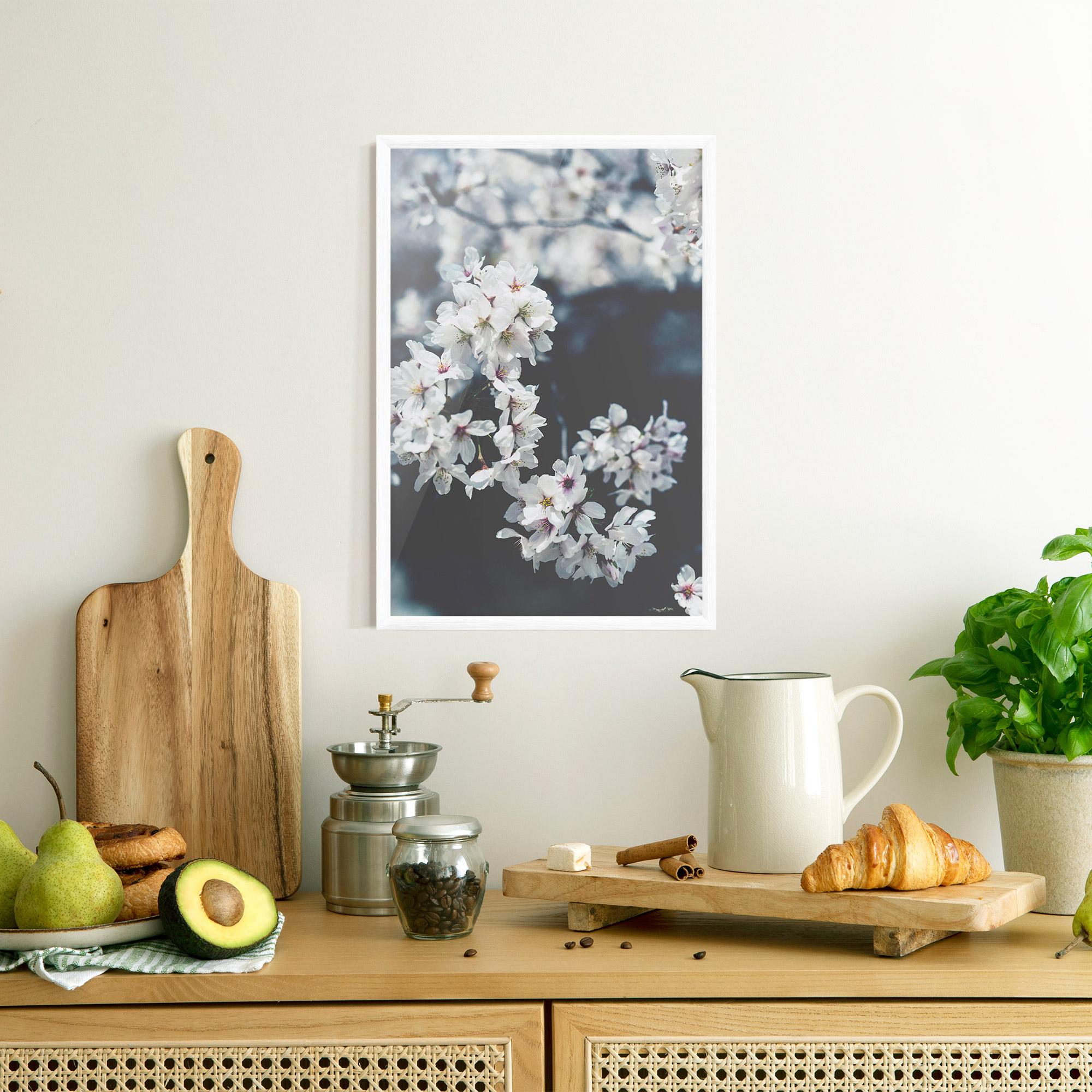 Poster Înrămat White Tree mockup 8