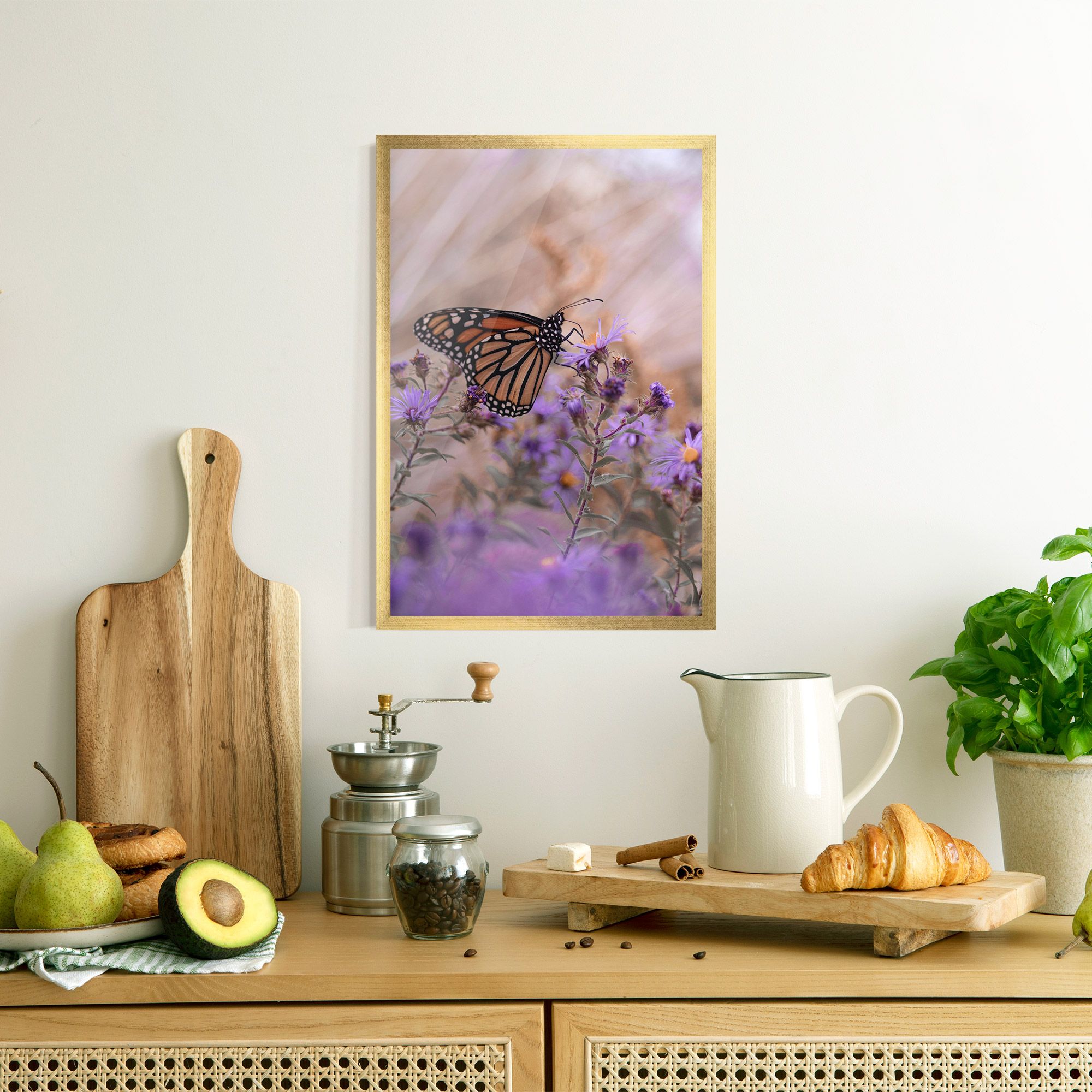 Wild Plant Butterfly mockup 8