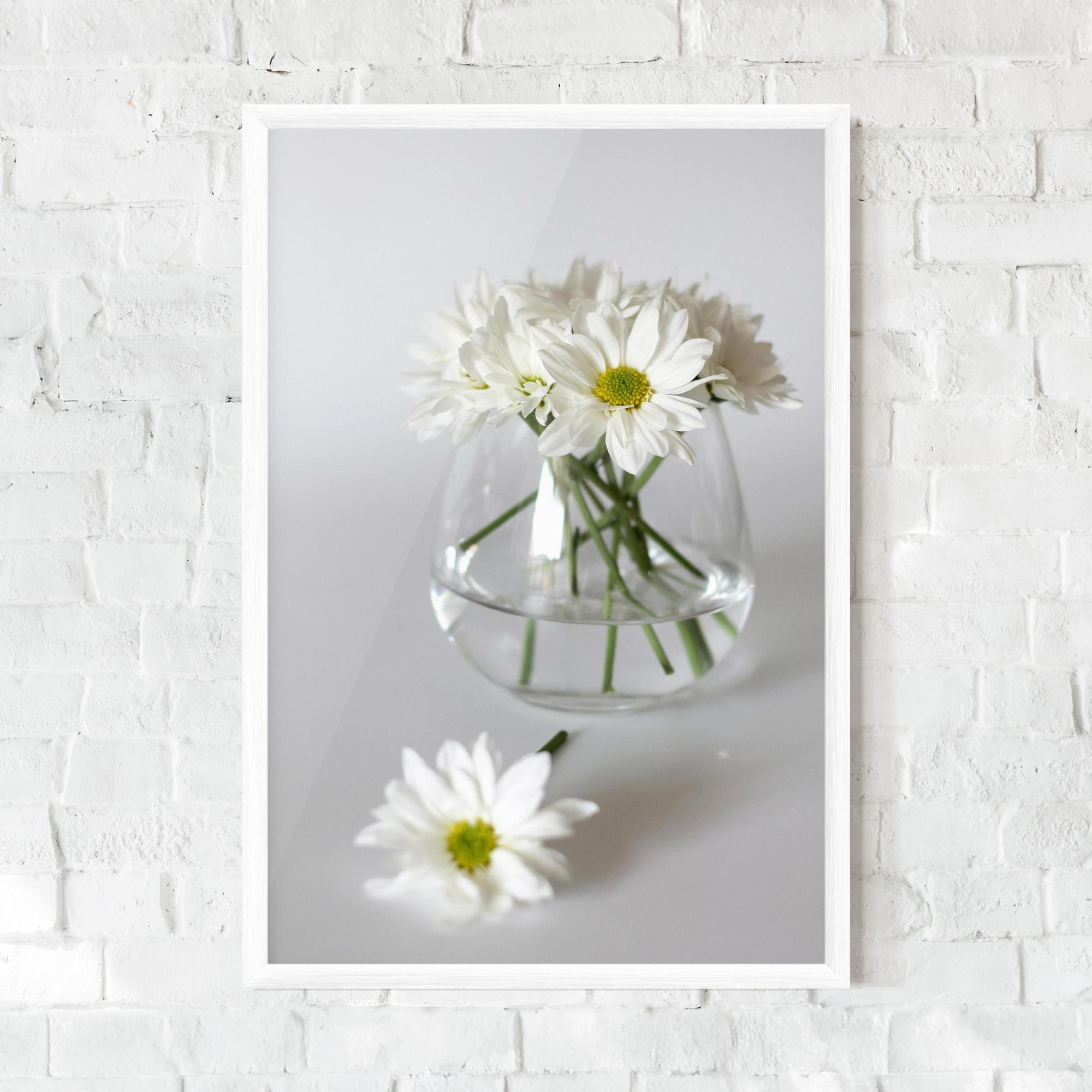 Poster Înrămat Transparent Vase mockup 0