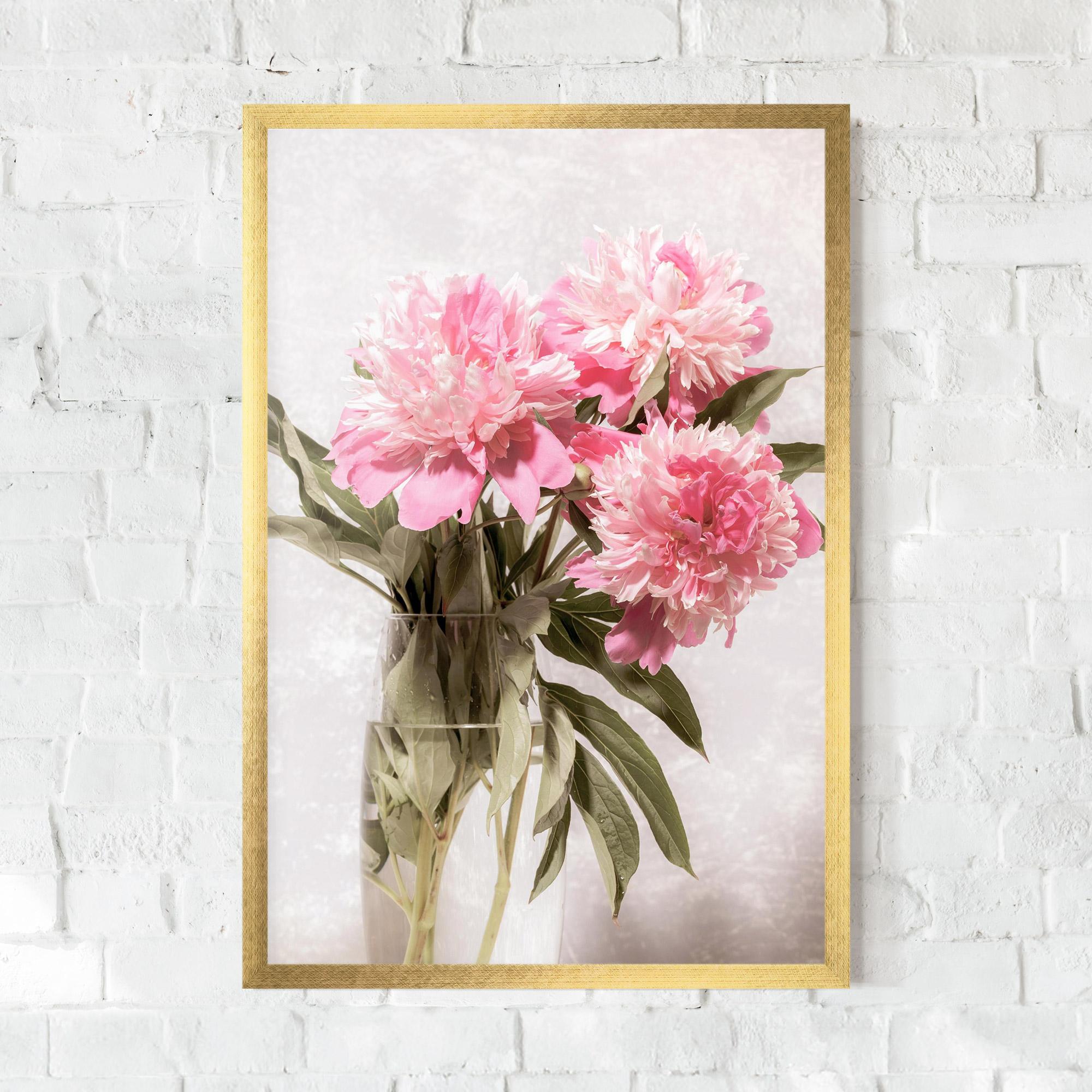Poster Înrămat Bouquet Vase mockup 0