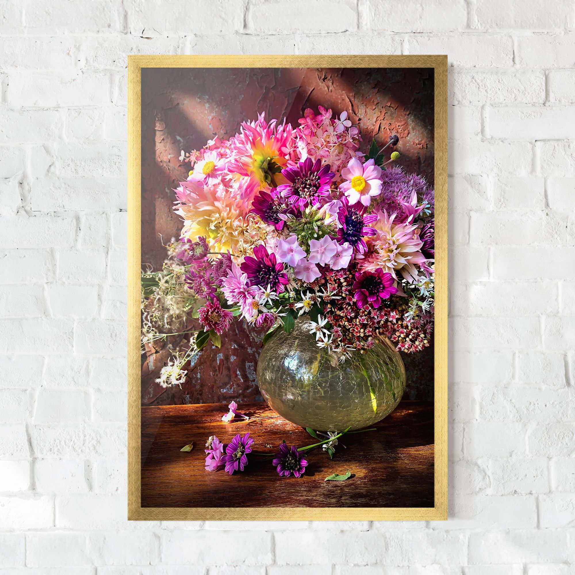 Purple Flowers Vasw mockup 0