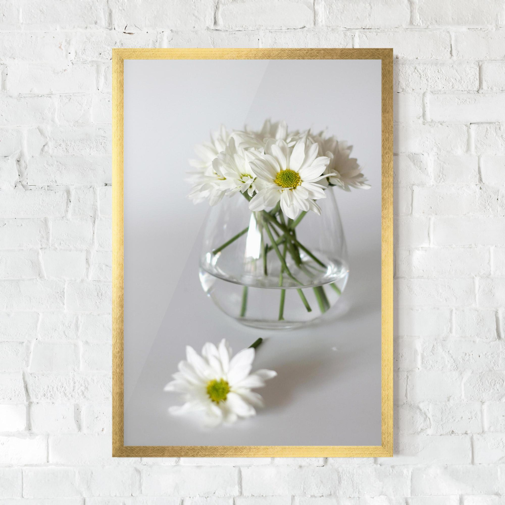 Poster Înrămat Transparent Vase mockup 0