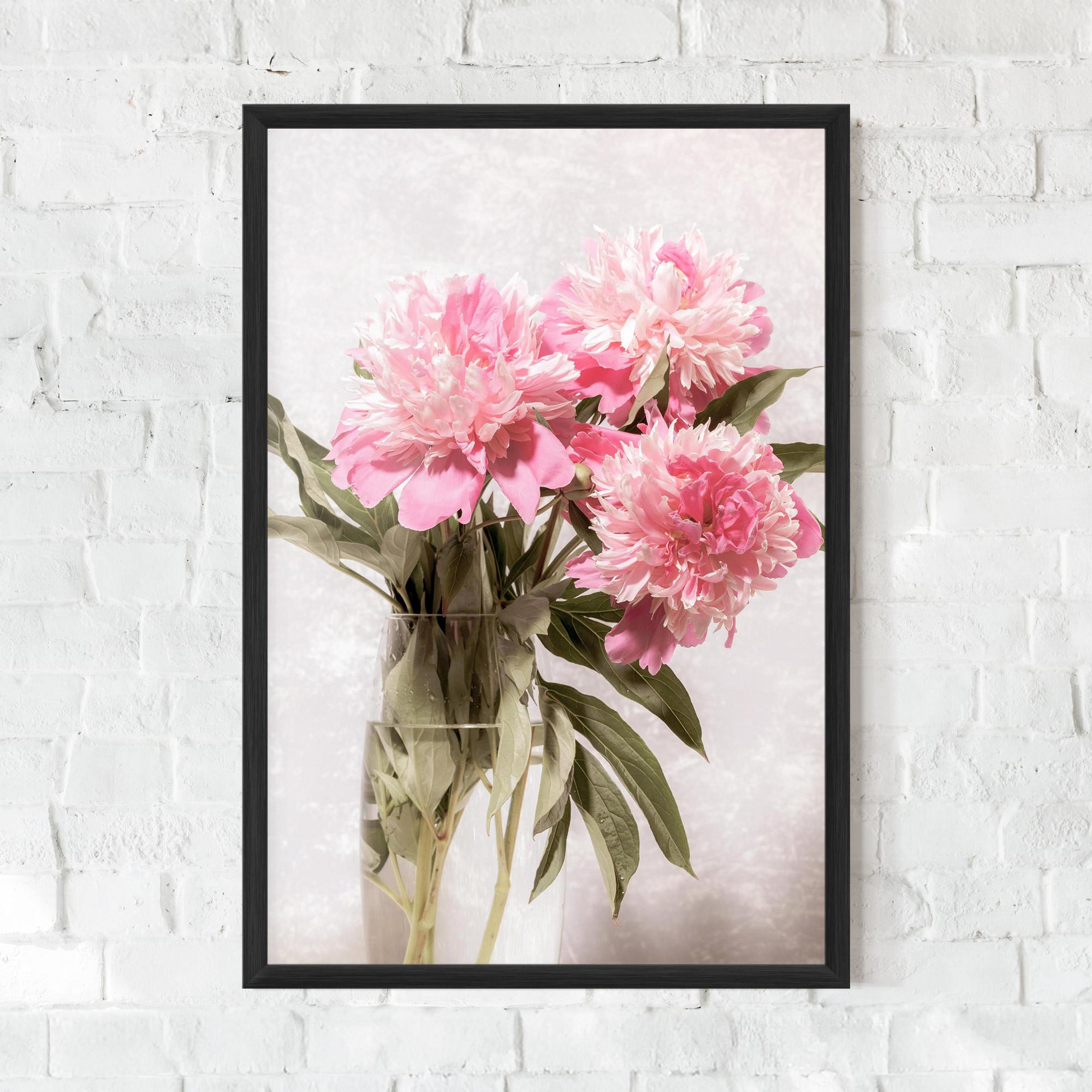 Poster Înrămat Bouquet Vase mockup 0