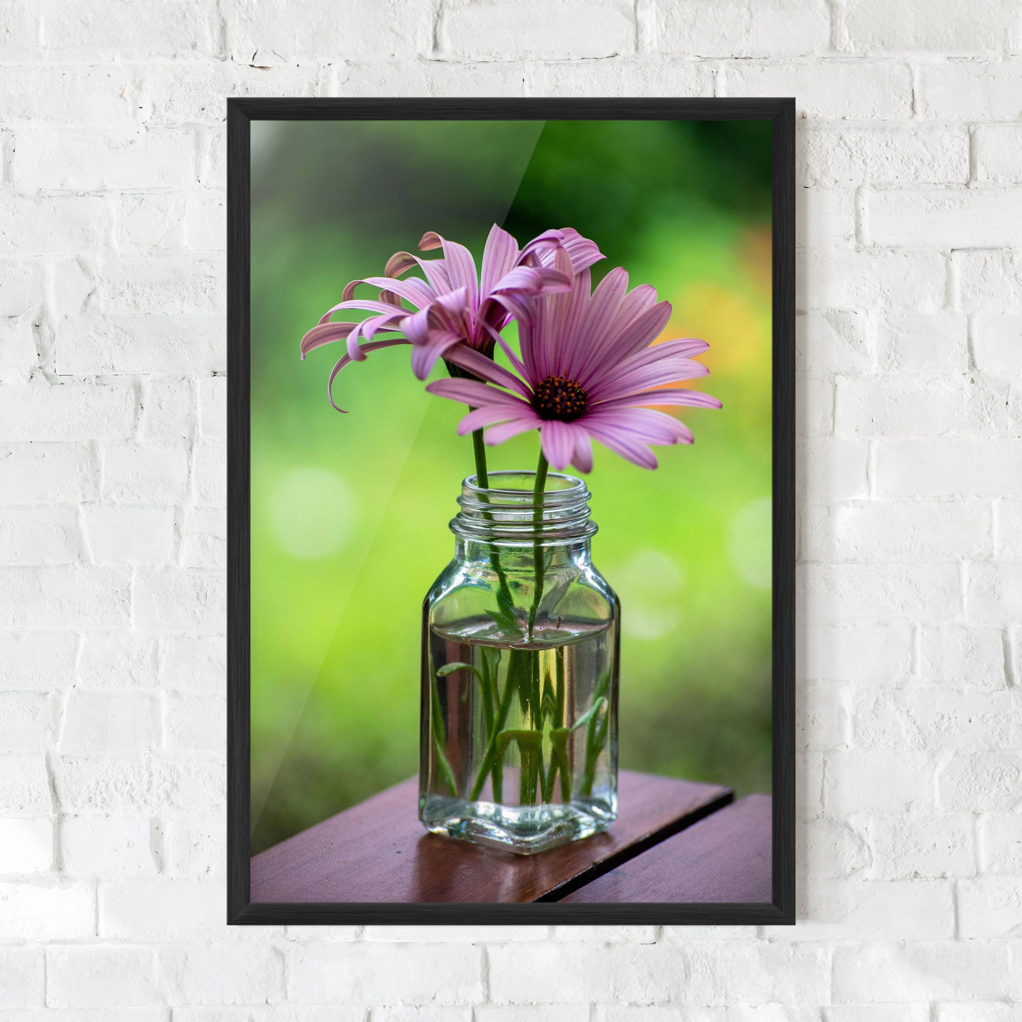 Pink Flower Vase mockup 0