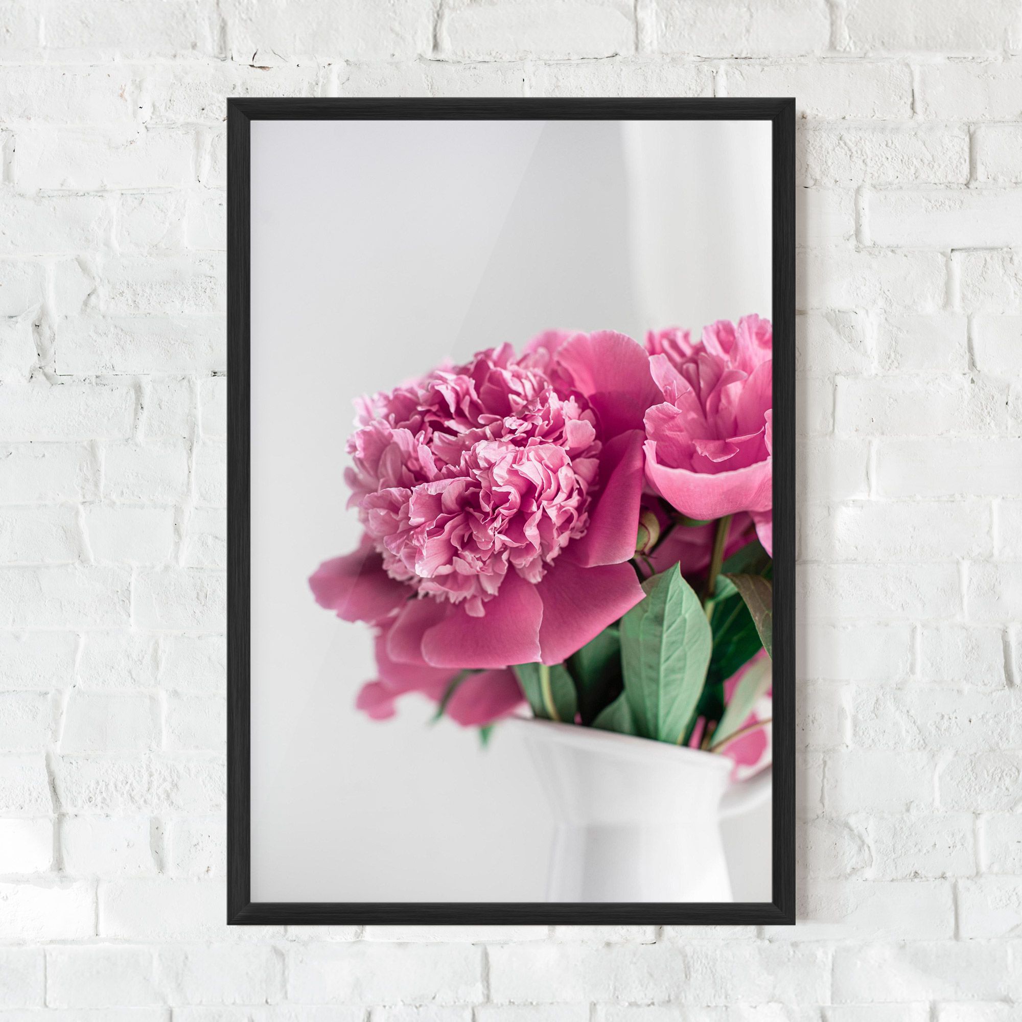 White Vase Pink mockup 0
