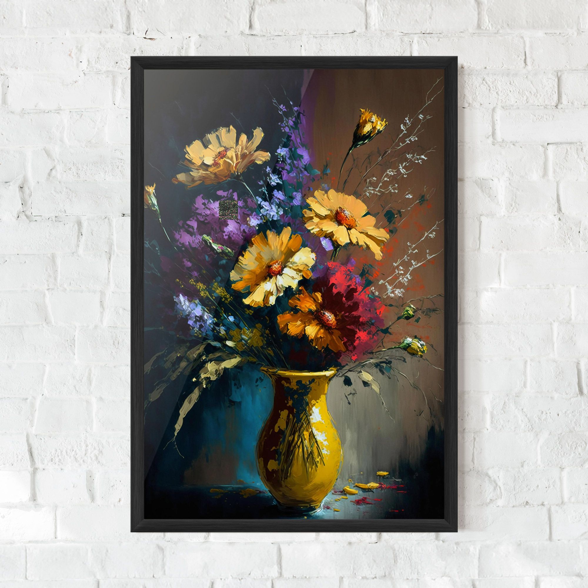 Yellow Art Vase mockup 0