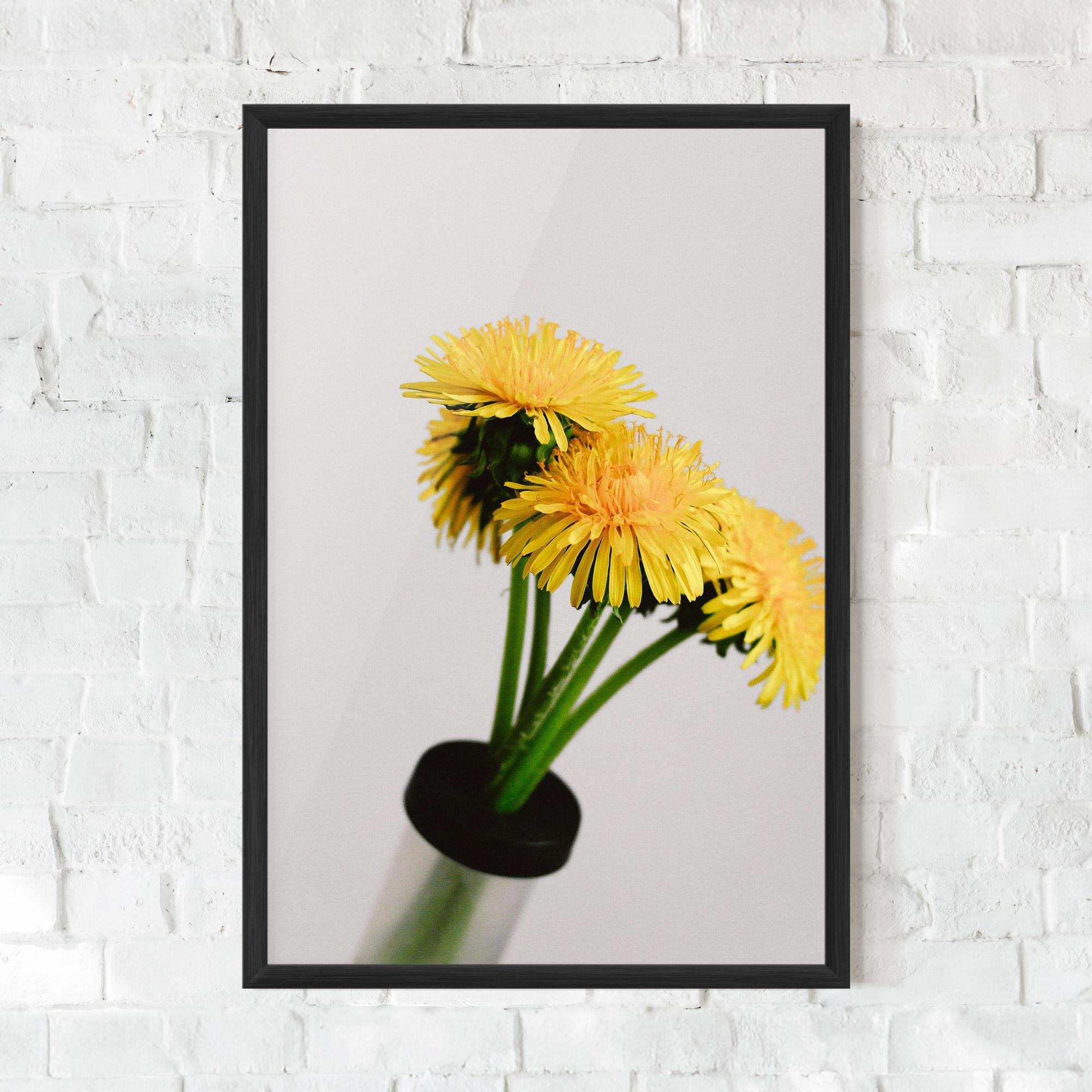 Poster Înrămat Yellow mockup 0