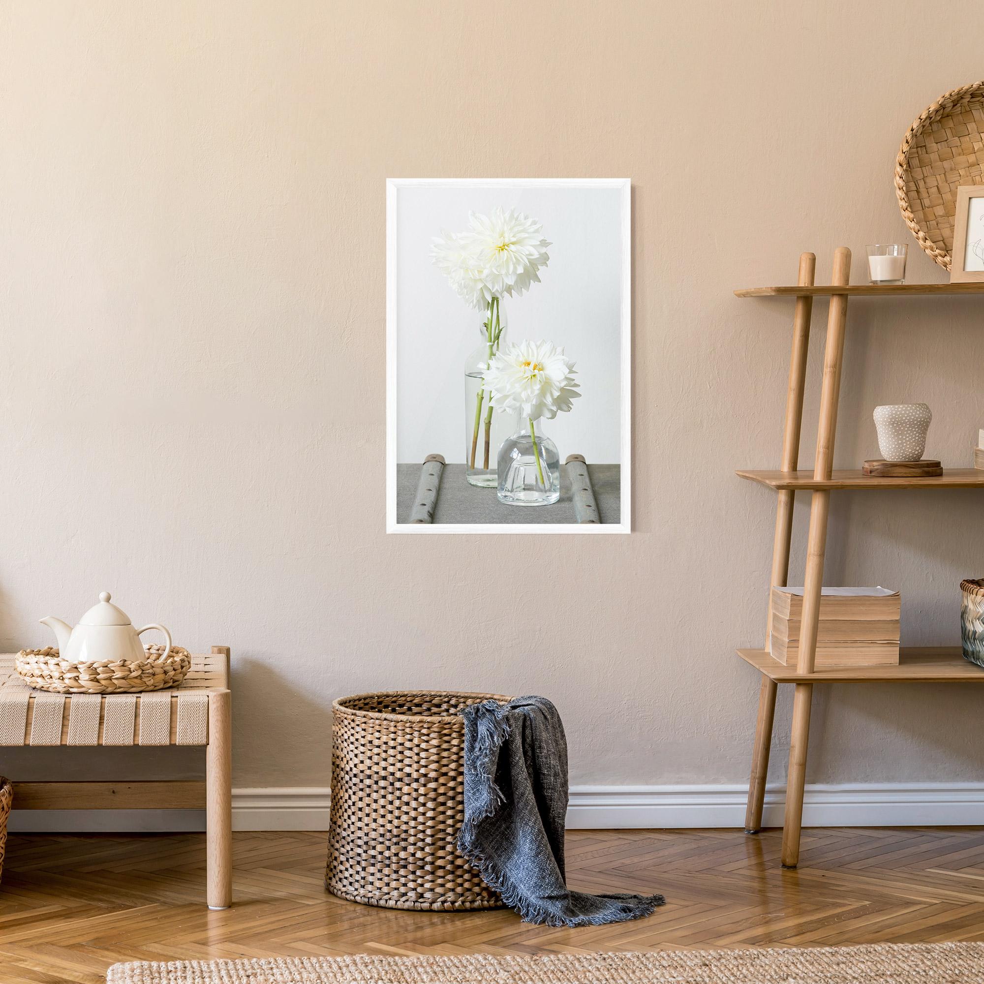 Poster Înrămat Big Flower Vase mockup 9