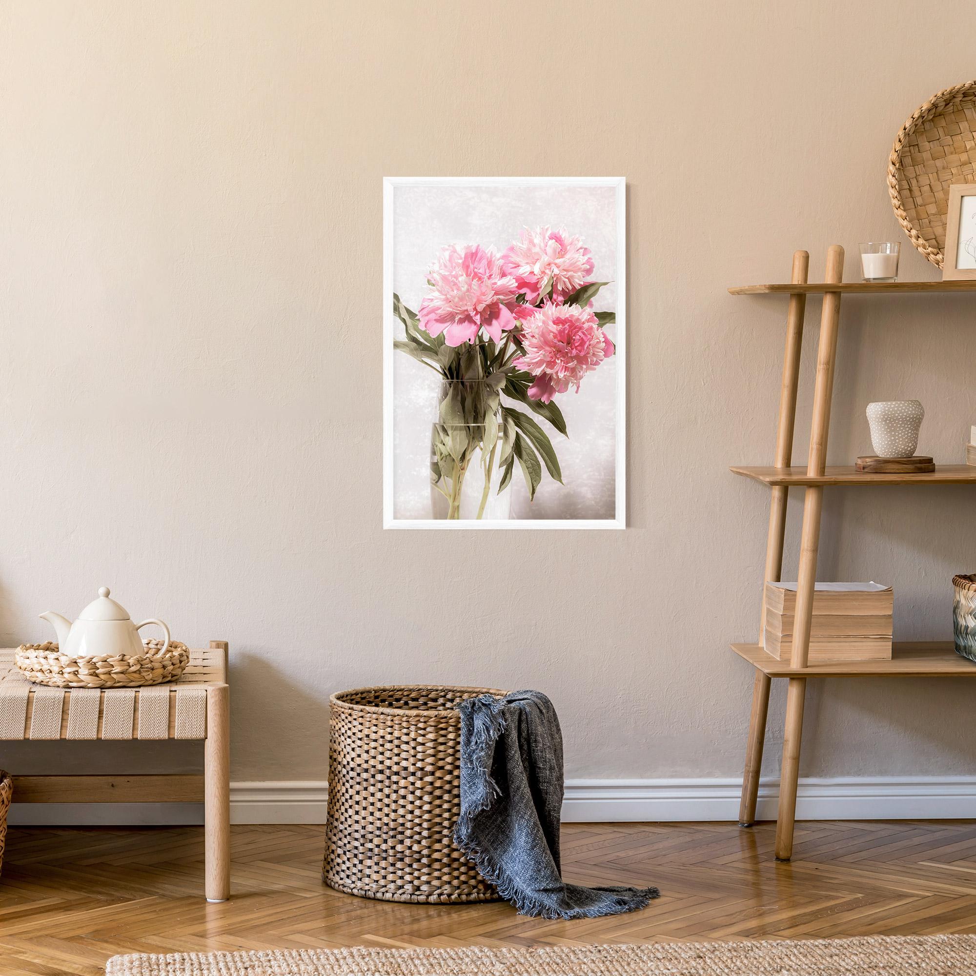 Poster Înrămat Bouquet Vase mockup 9