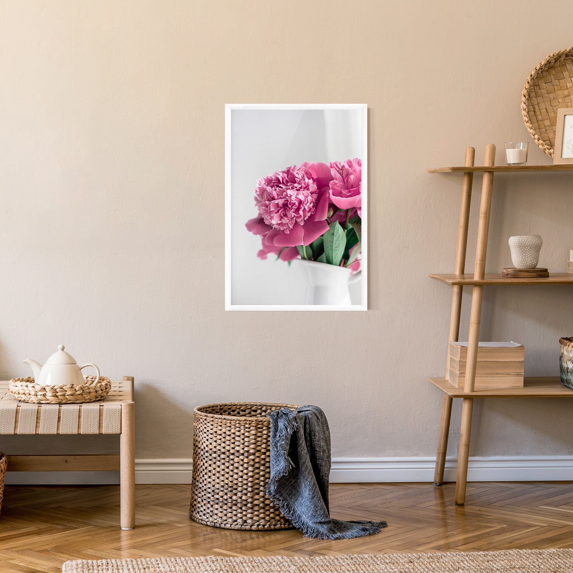 White Vase Pink mockup 9