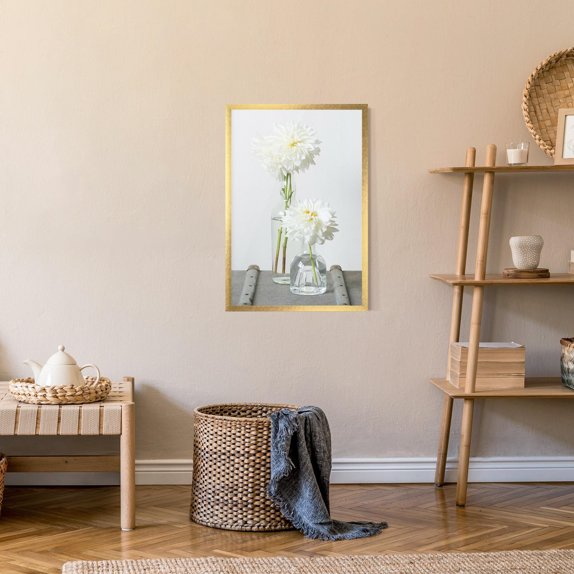 Poster Înrămat Big Flower Vase mockup 9