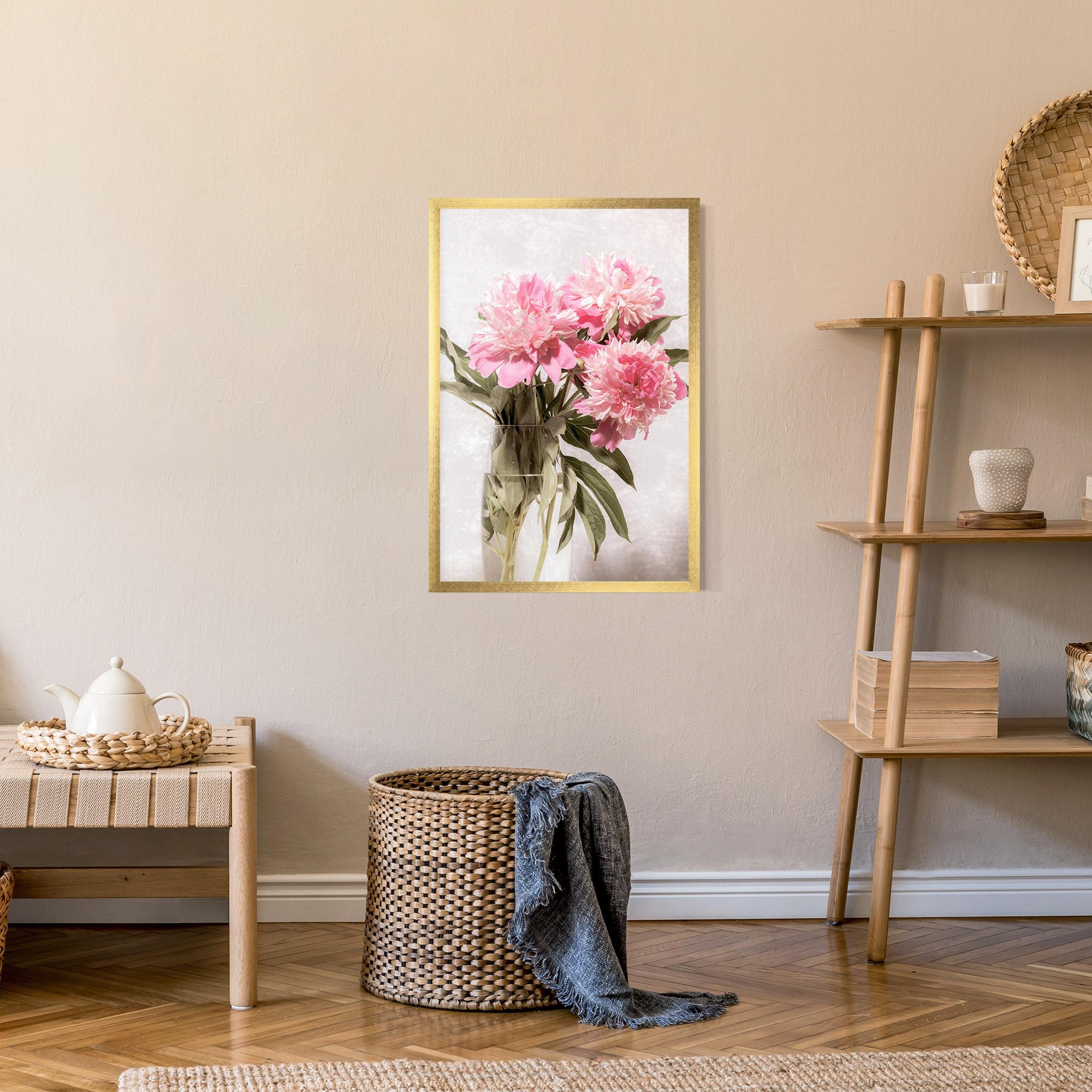 Poster Înrămat Bouquet Vase mockup 9