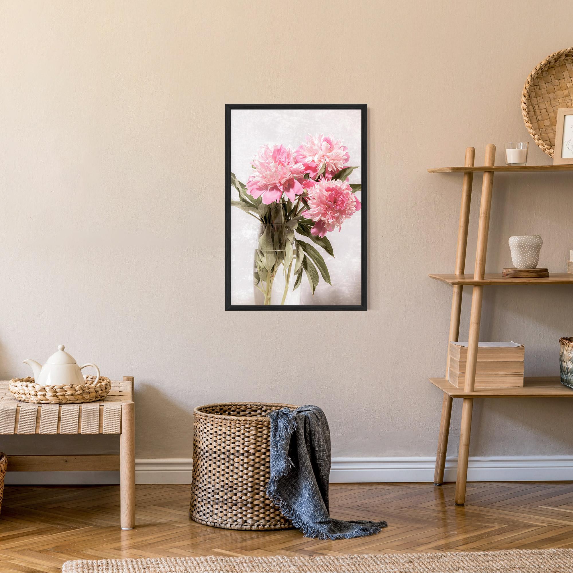Poster Înrămat Bouquet Vase mockup 9