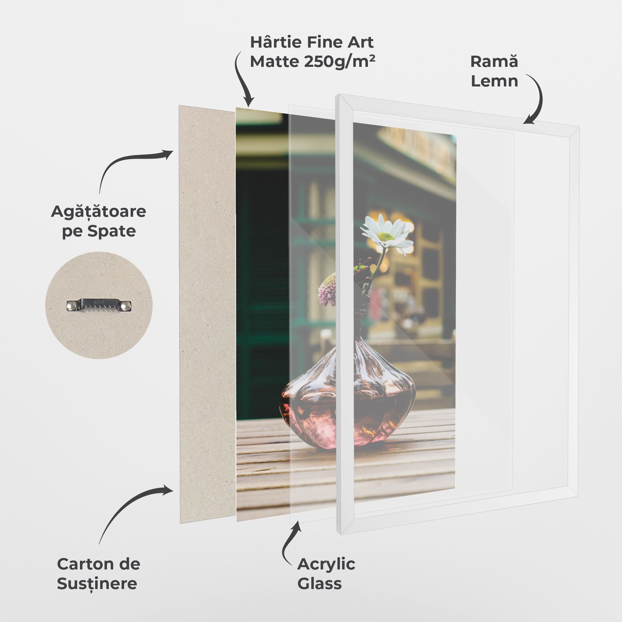 Pink Vase Flower mockup 1