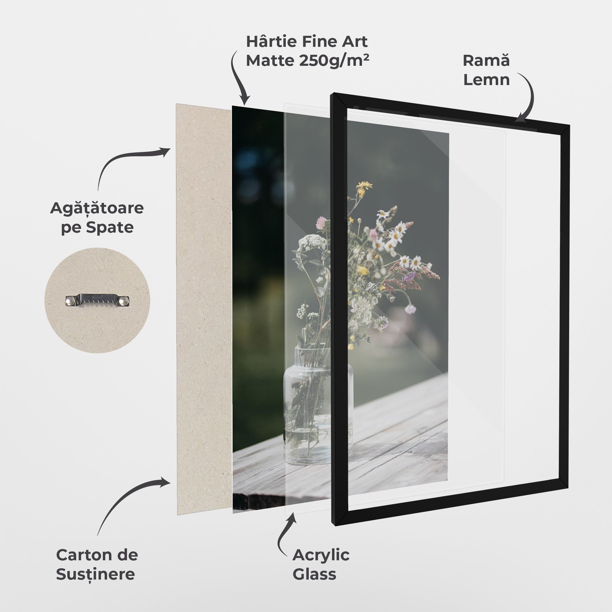 Nature Vase Flower mockup 1