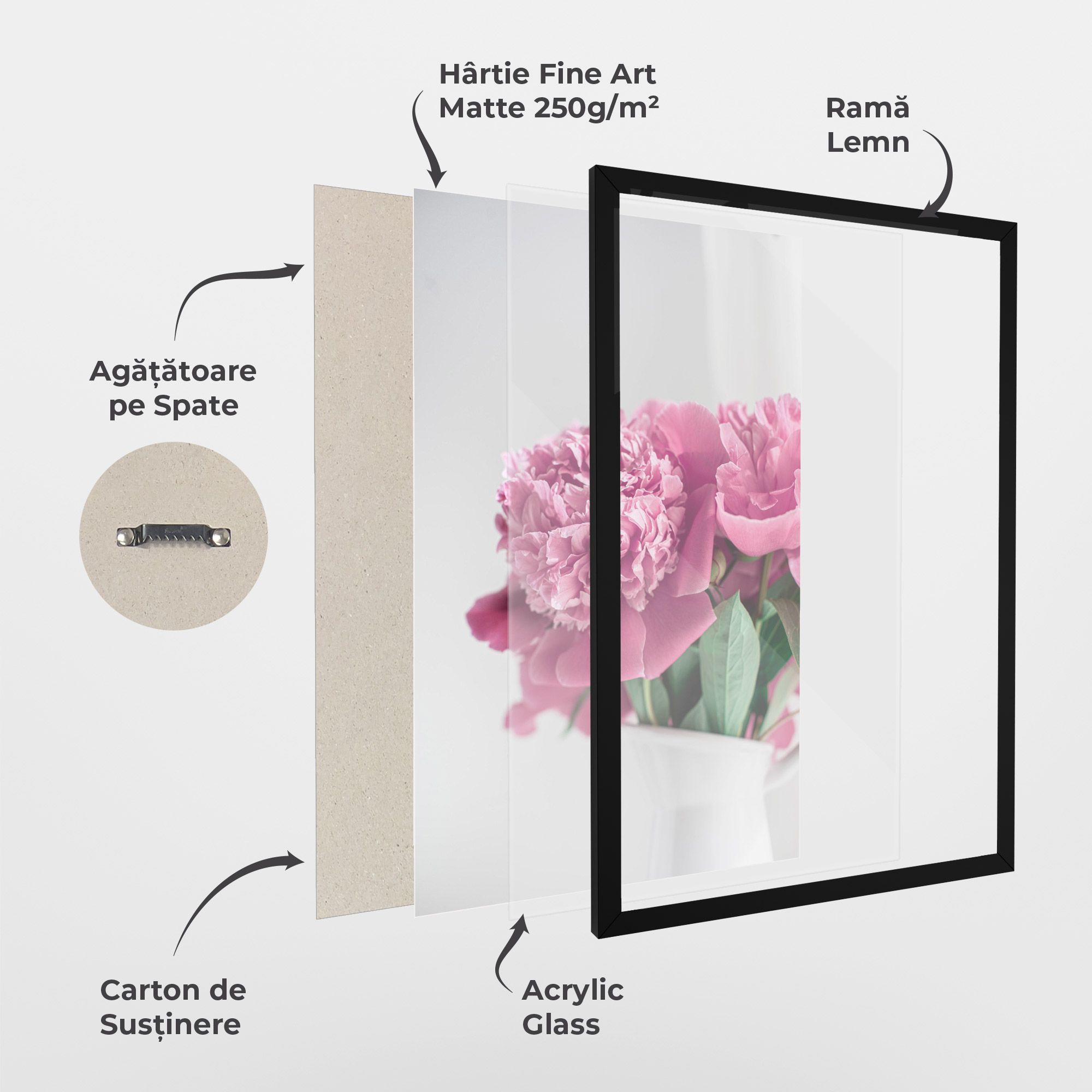 White Vase Pink mockup 1