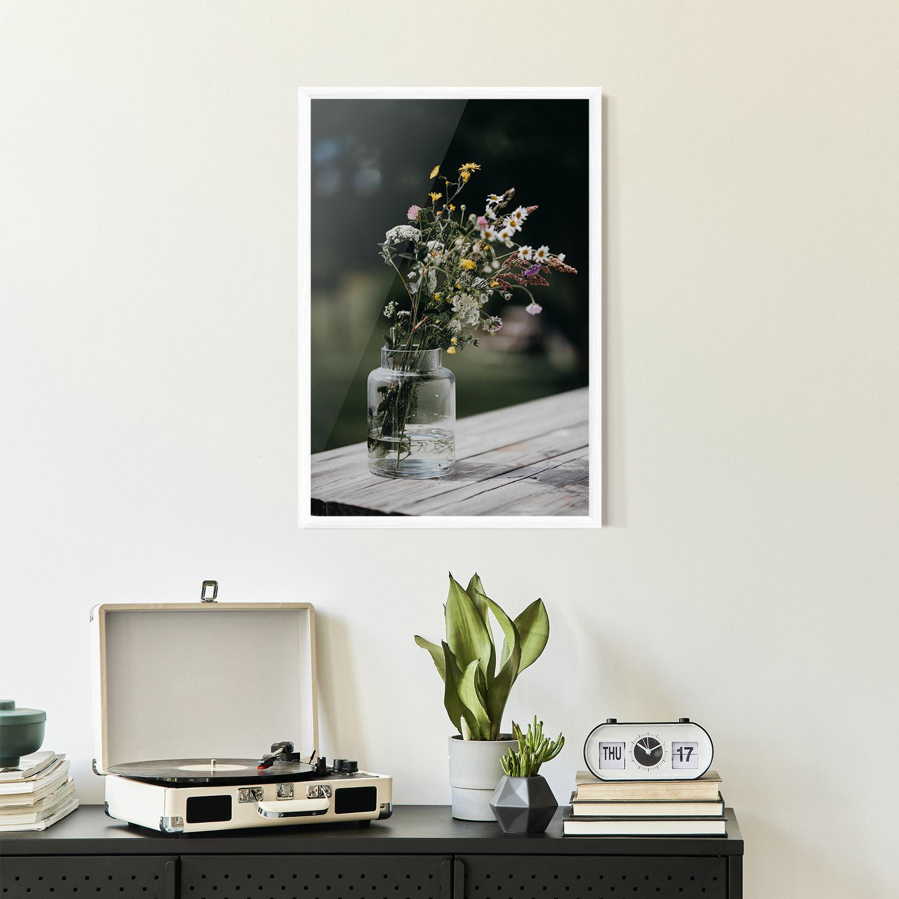 Poster Înrămat Nature Vase Flower mockup 2