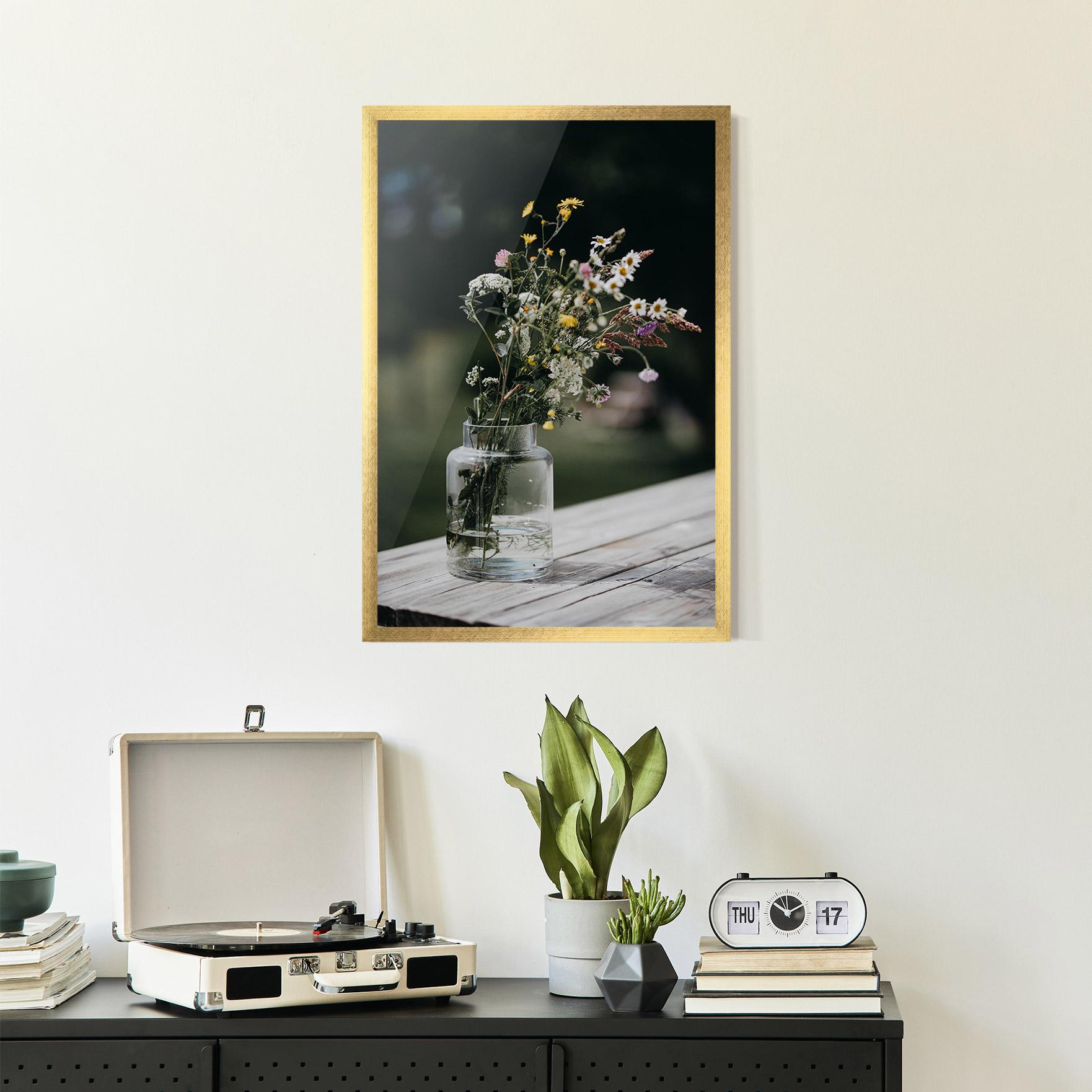 Poster Înrămat Nature Vase Flower mockup 2