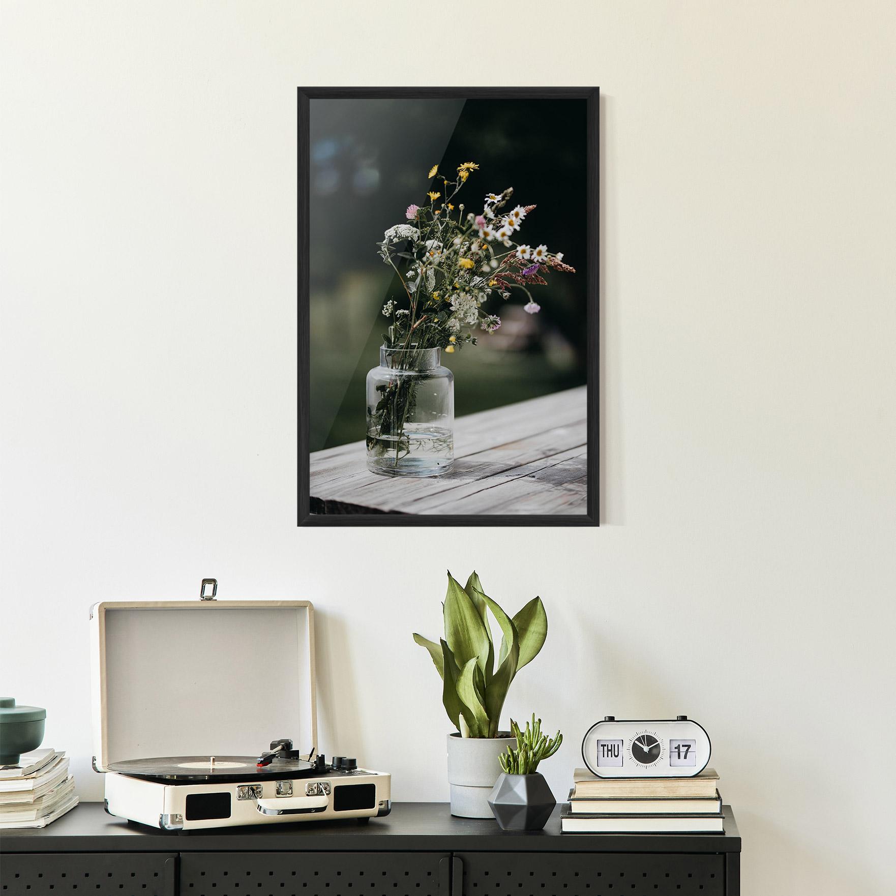 Poster Înrămat Nature Vase Flower mockup 2