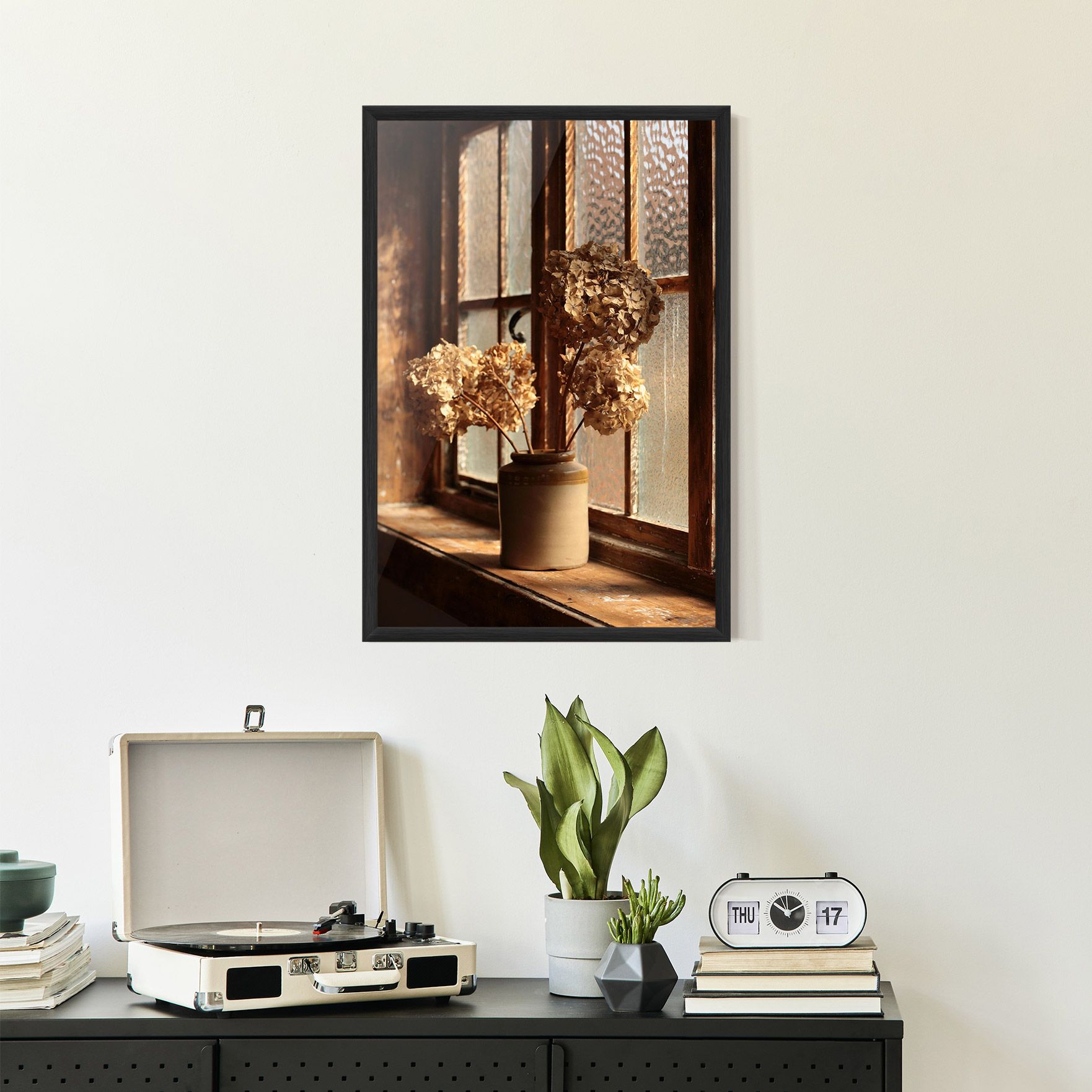 Vintage Vase Flowers mockup 2