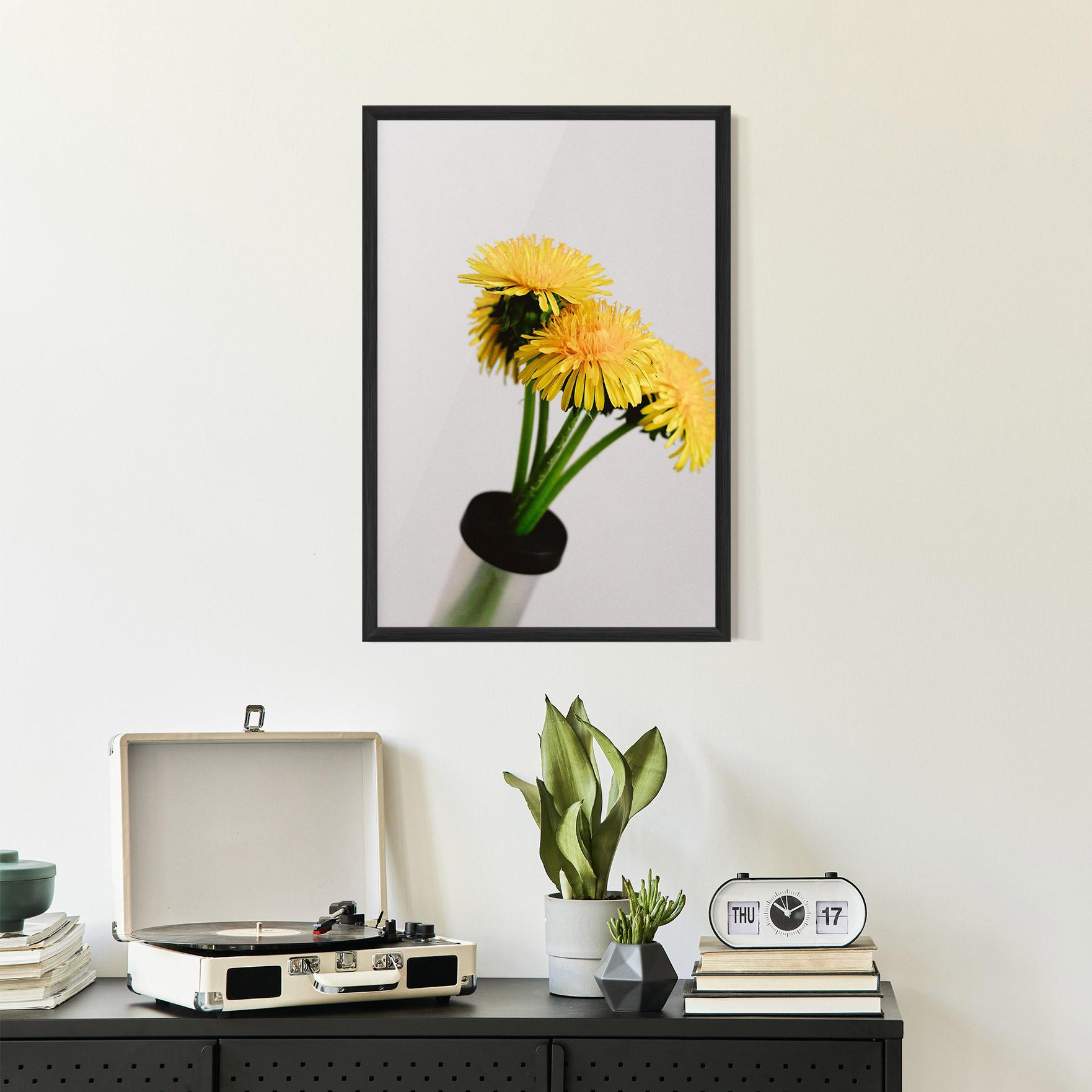 Poster Înrămat Yellow mockup 2