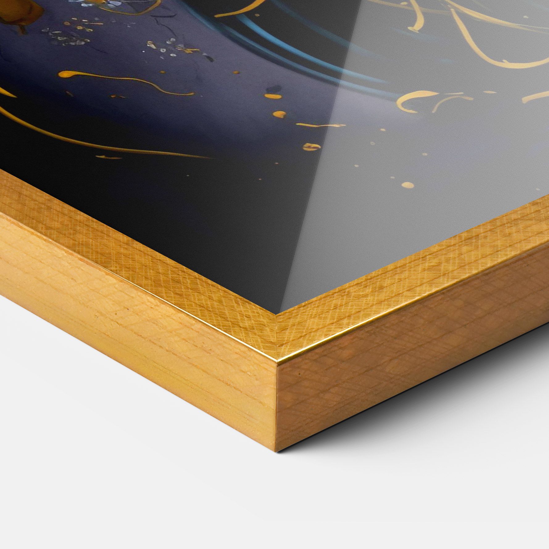 Yellow Flower Art Vase mockup 3