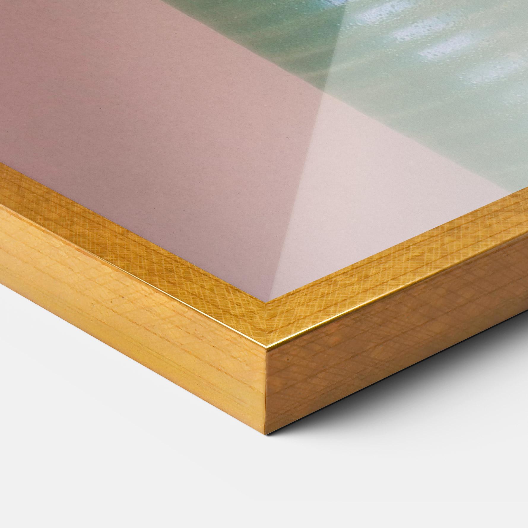 Poster Înrămat Yellow Roses Vase mockup 3