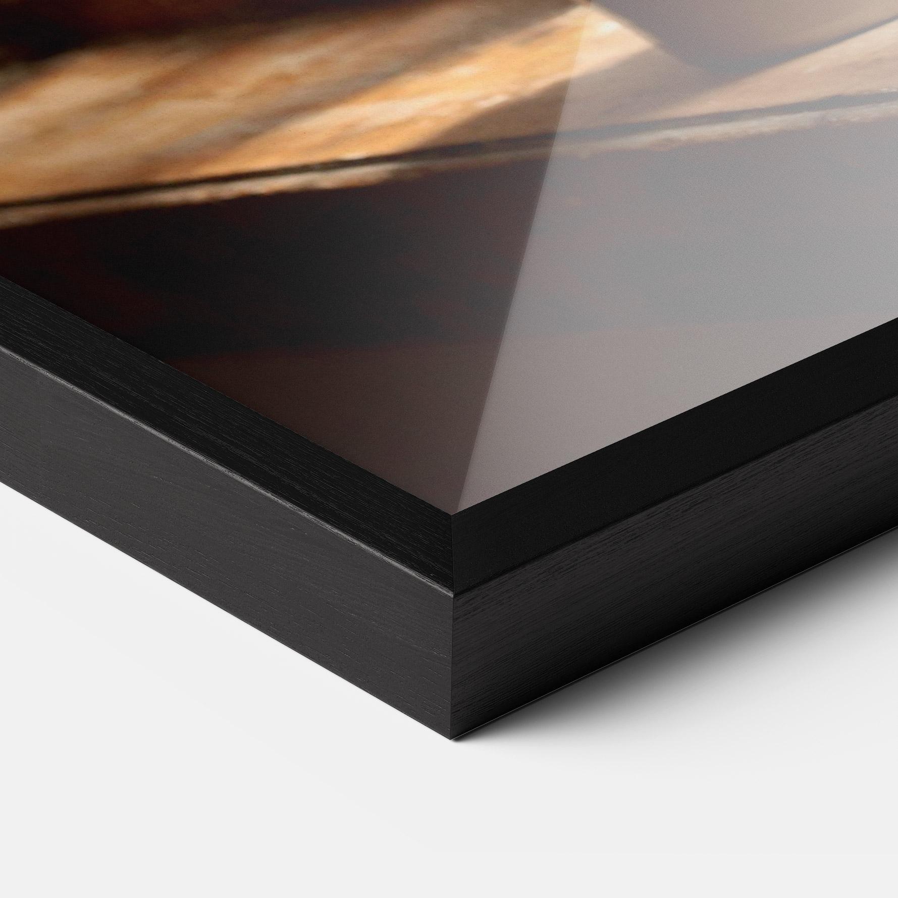 Poster Înrămat Vintage Vase Flowers mockup 3