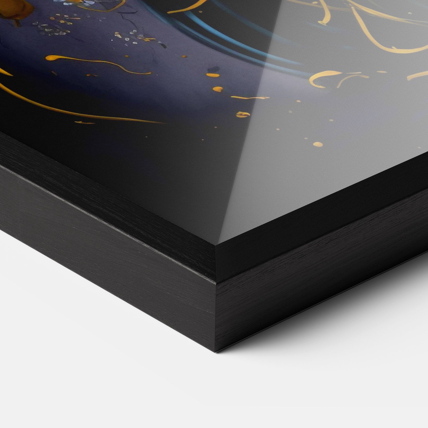 Yellow Flower Art Vase mockup 3