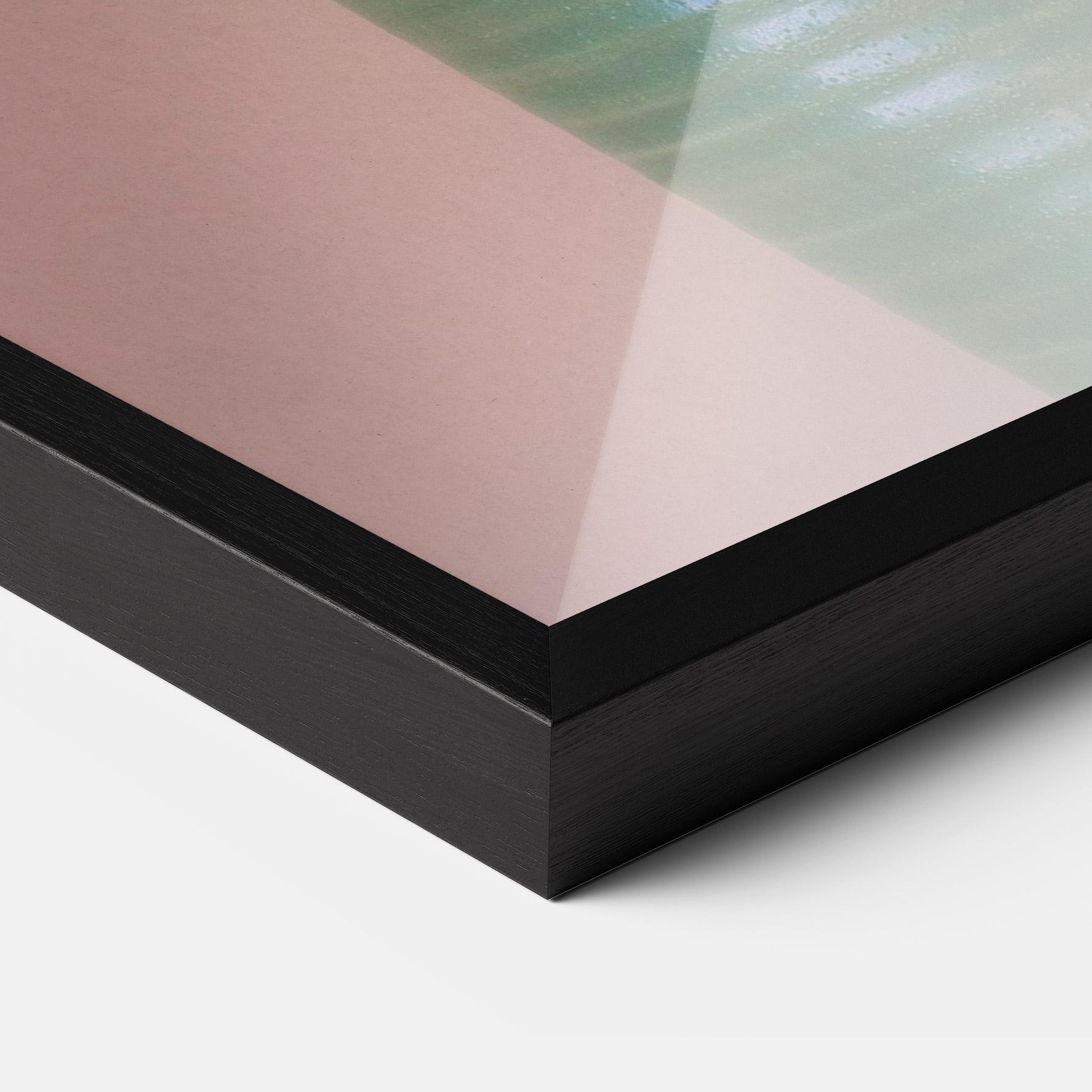 Poster Înrămat Yellow Roses Vase mockup 3